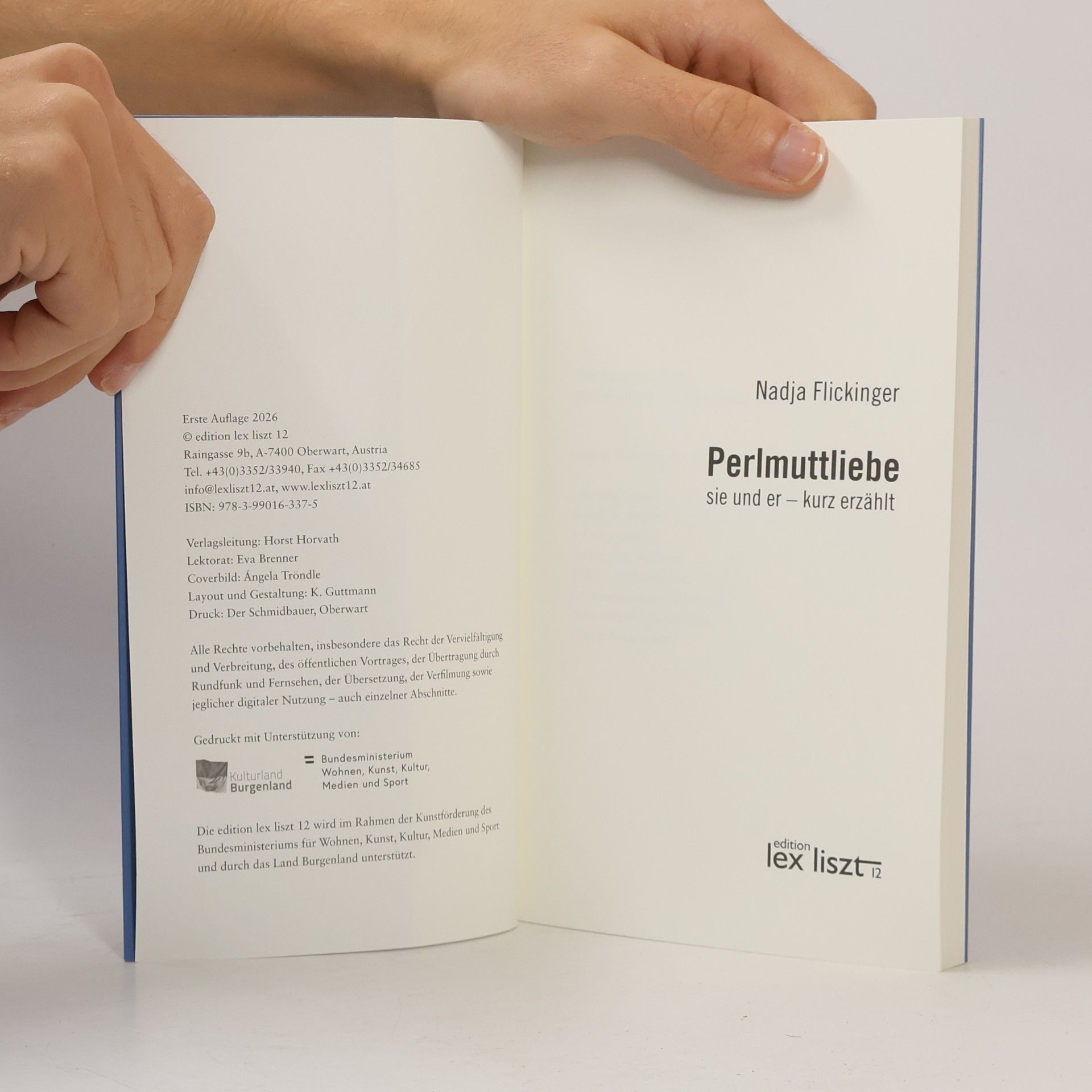 Nadja Flickinger Perlmuttliebe