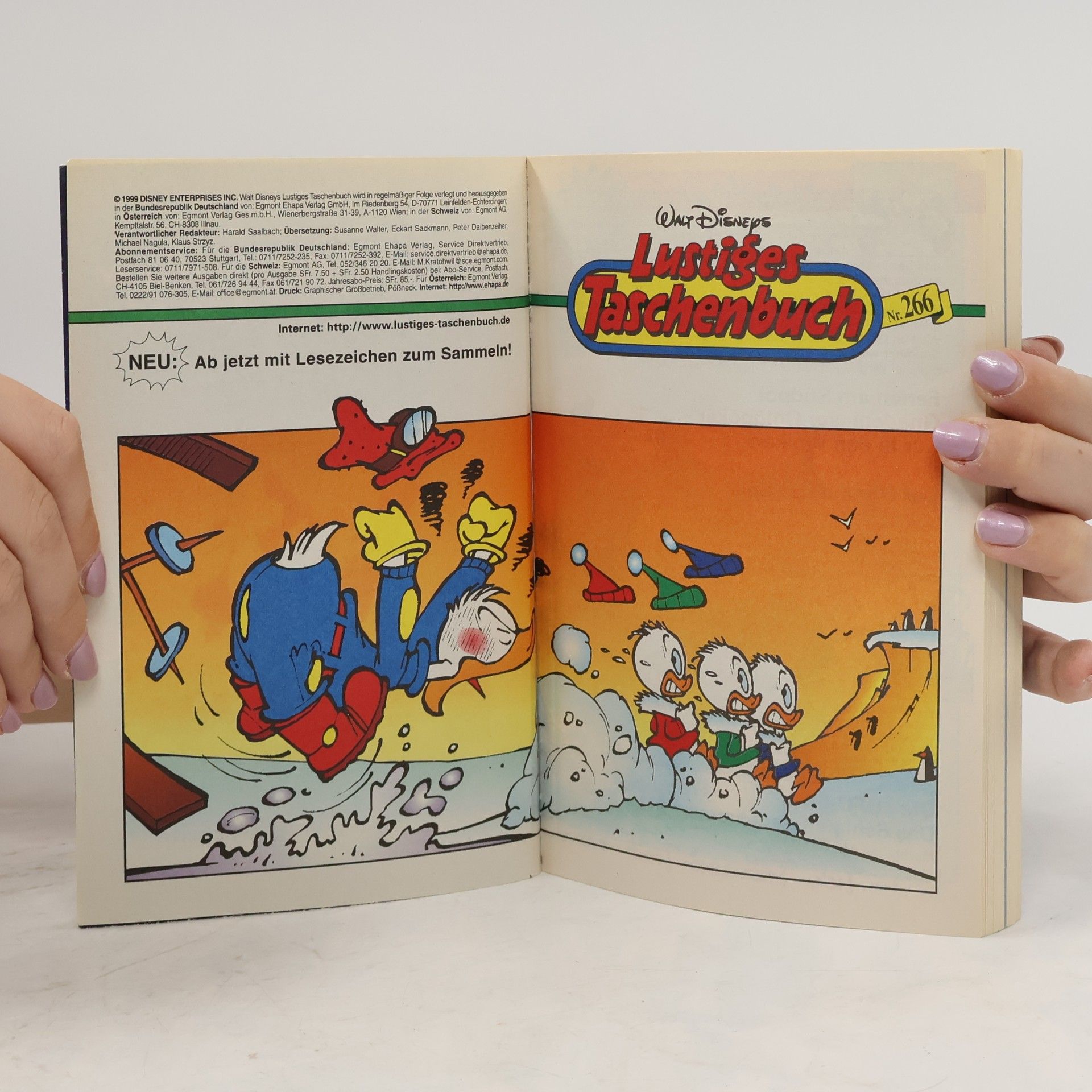 Walt Disney Lustiges Taschenbuch 266. Ferien am Südpol