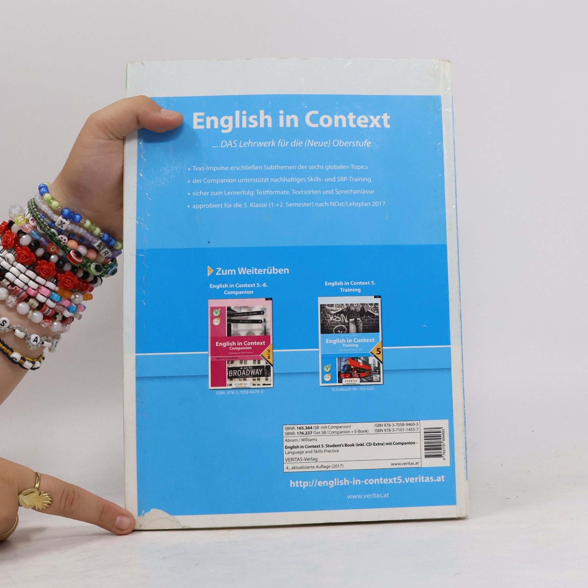 James Abram English in context. 5 : Student ́s book : Language and skills practice