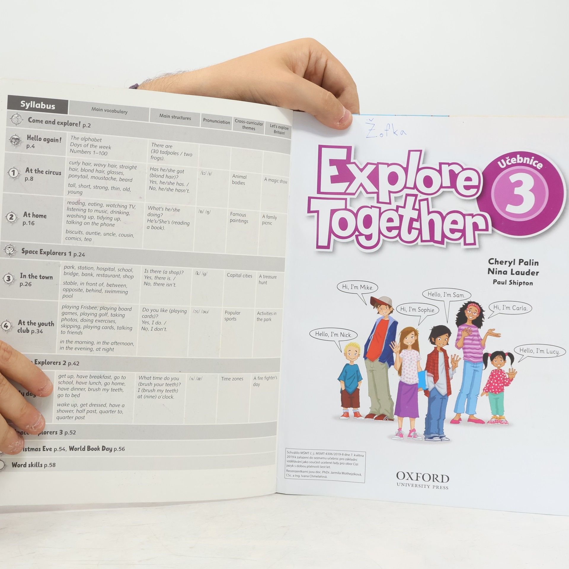 Cheryl Palin Explore Together 3 Student´s Book (CZEch Edition)