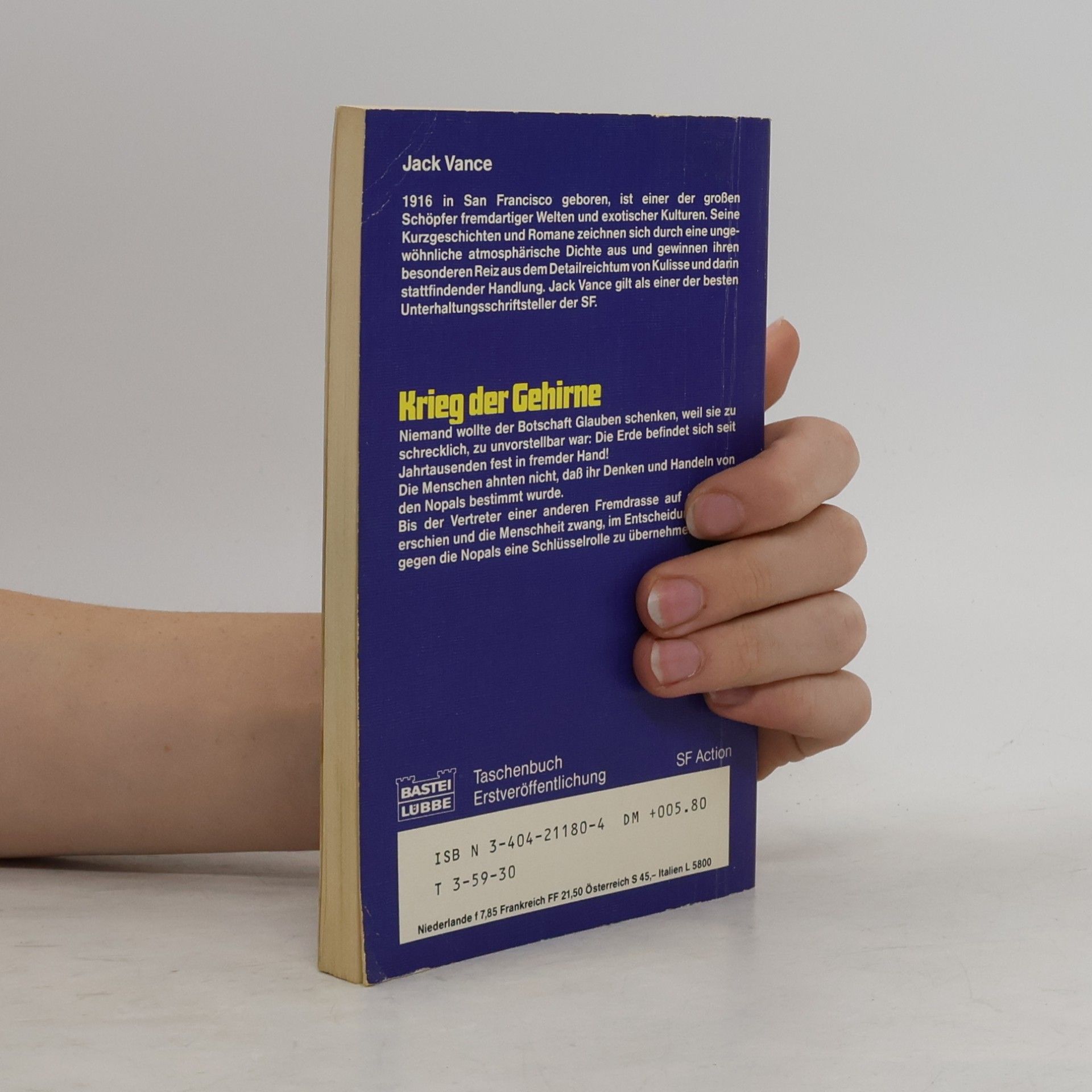 Jack Vance Krieg der Gehirne. Science Fiction