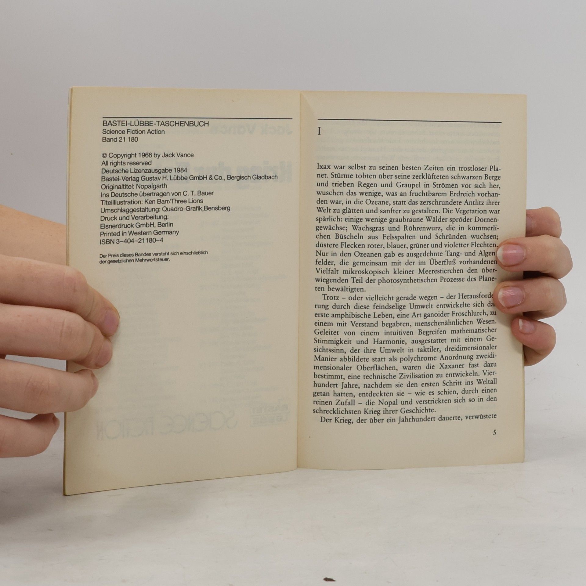 Jack Vance Krieg der Gehirne. Science Fiction