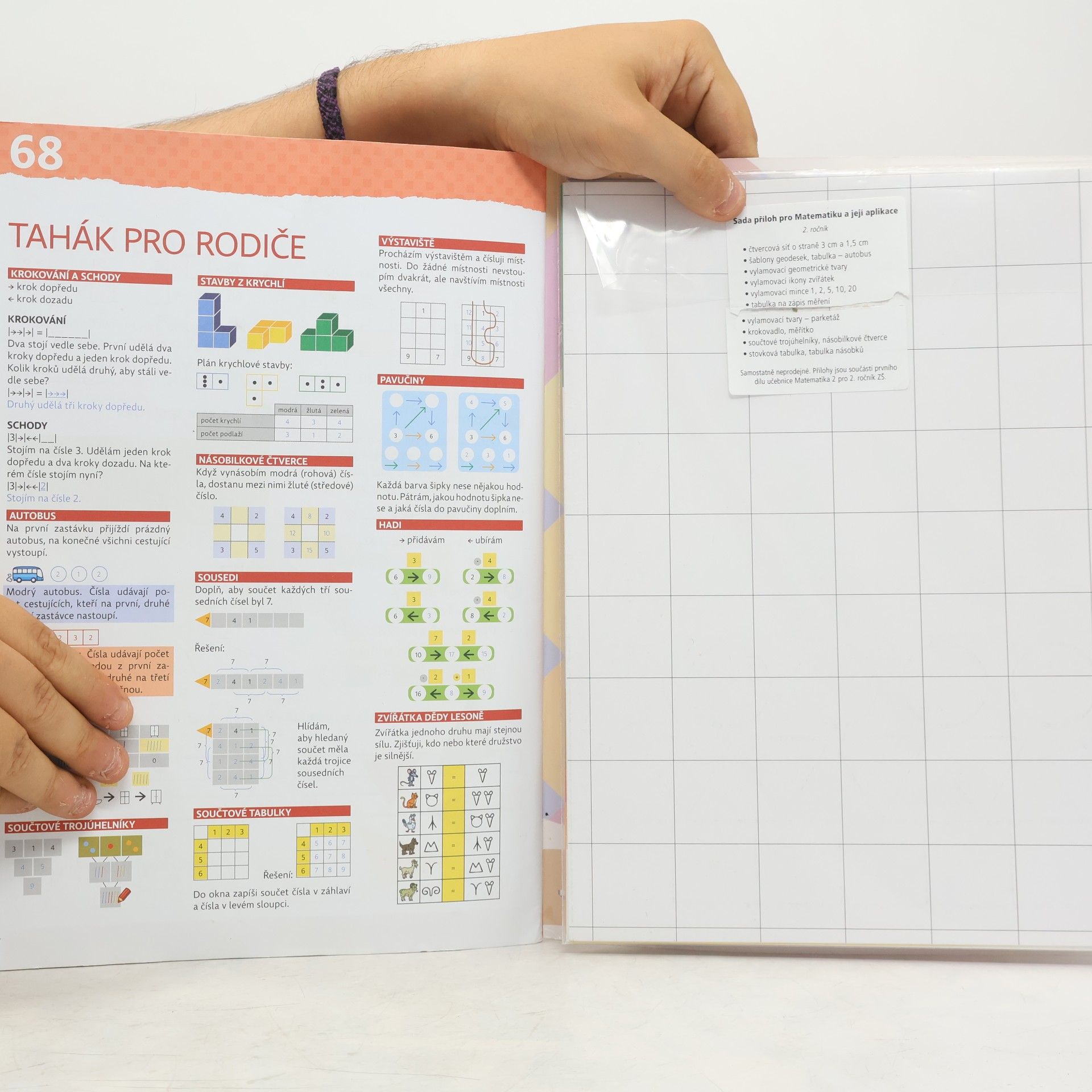 Autores varios Matematika : hybridní pracovní učebnice pro 2. ročník základní školy 1.+ 2. díl