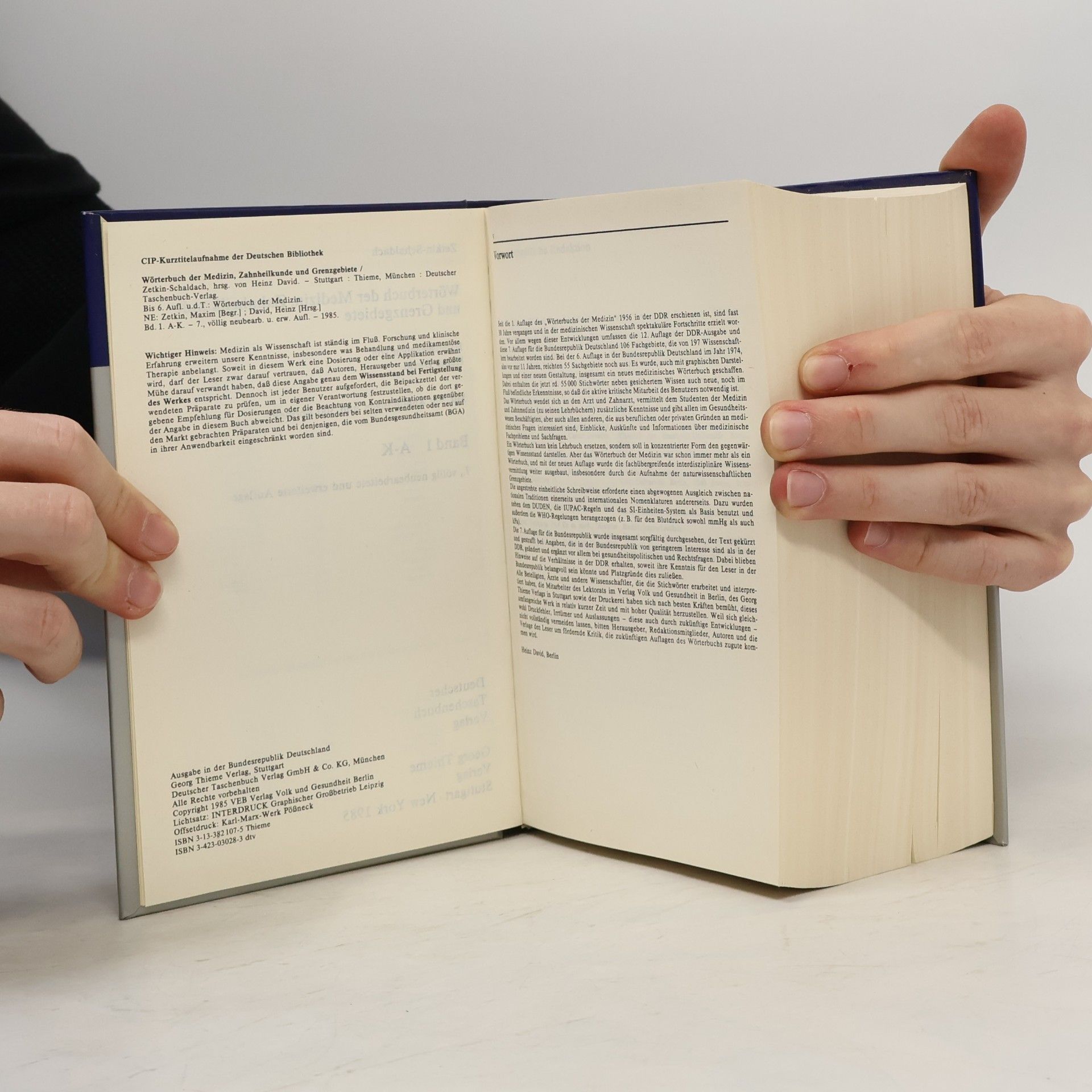 Zetkin Wörterbuch der Medizin, Zahnheilkunde und Grenzgebiete