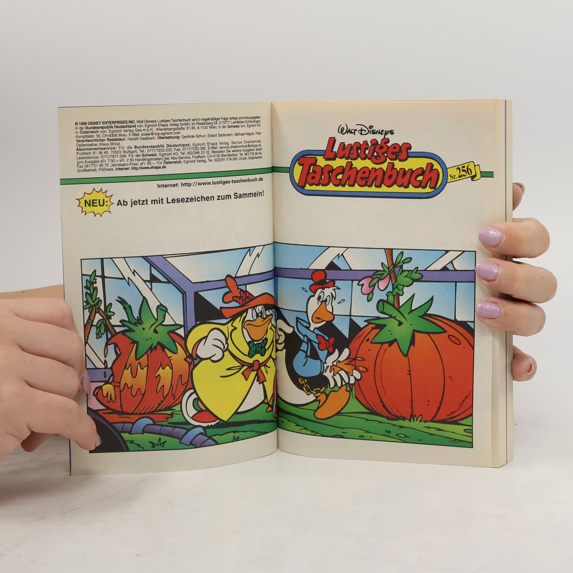 Walt Disney Lustiges Taschenbuch 256. Die Vulkaninsel