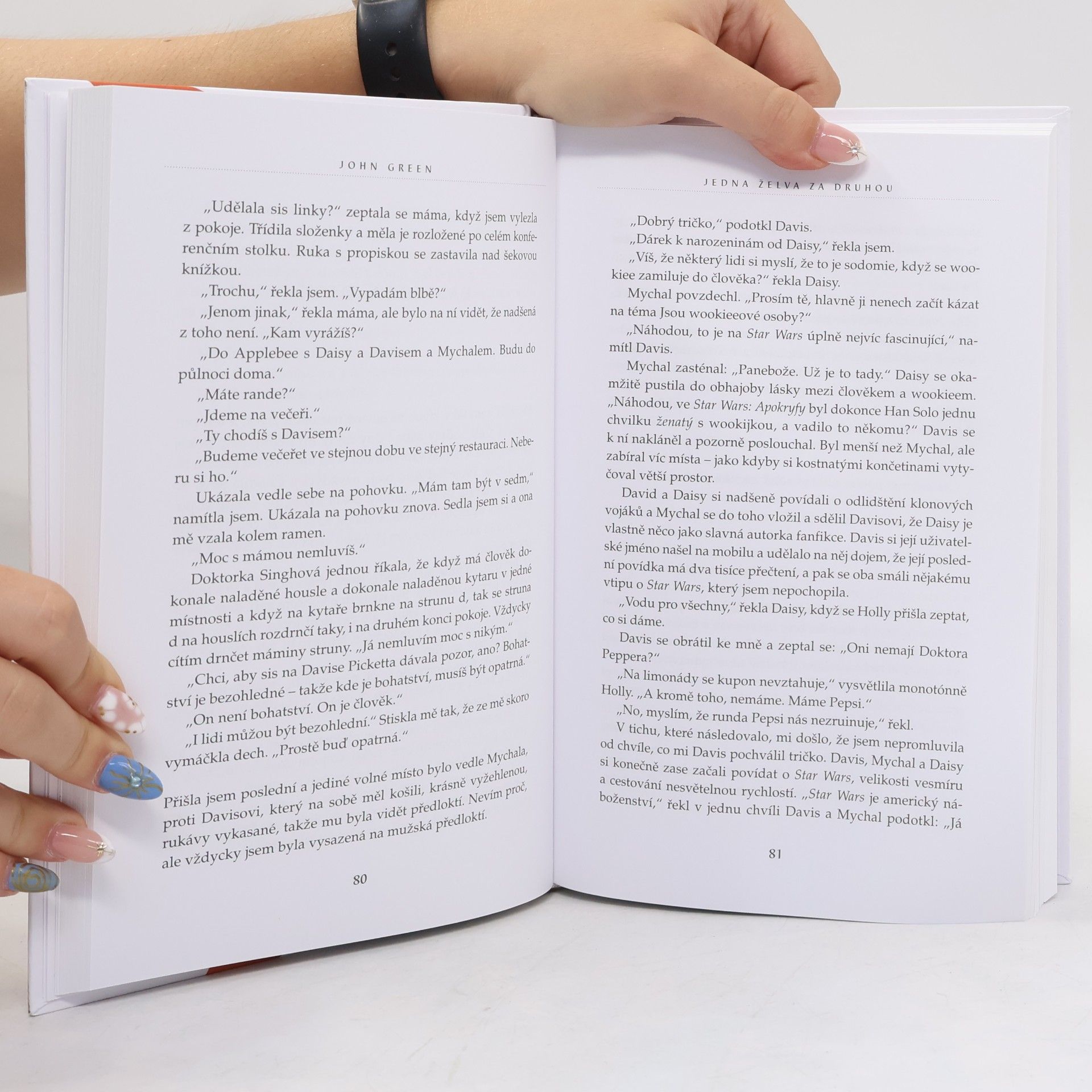 John Green Jedna želva za druhou