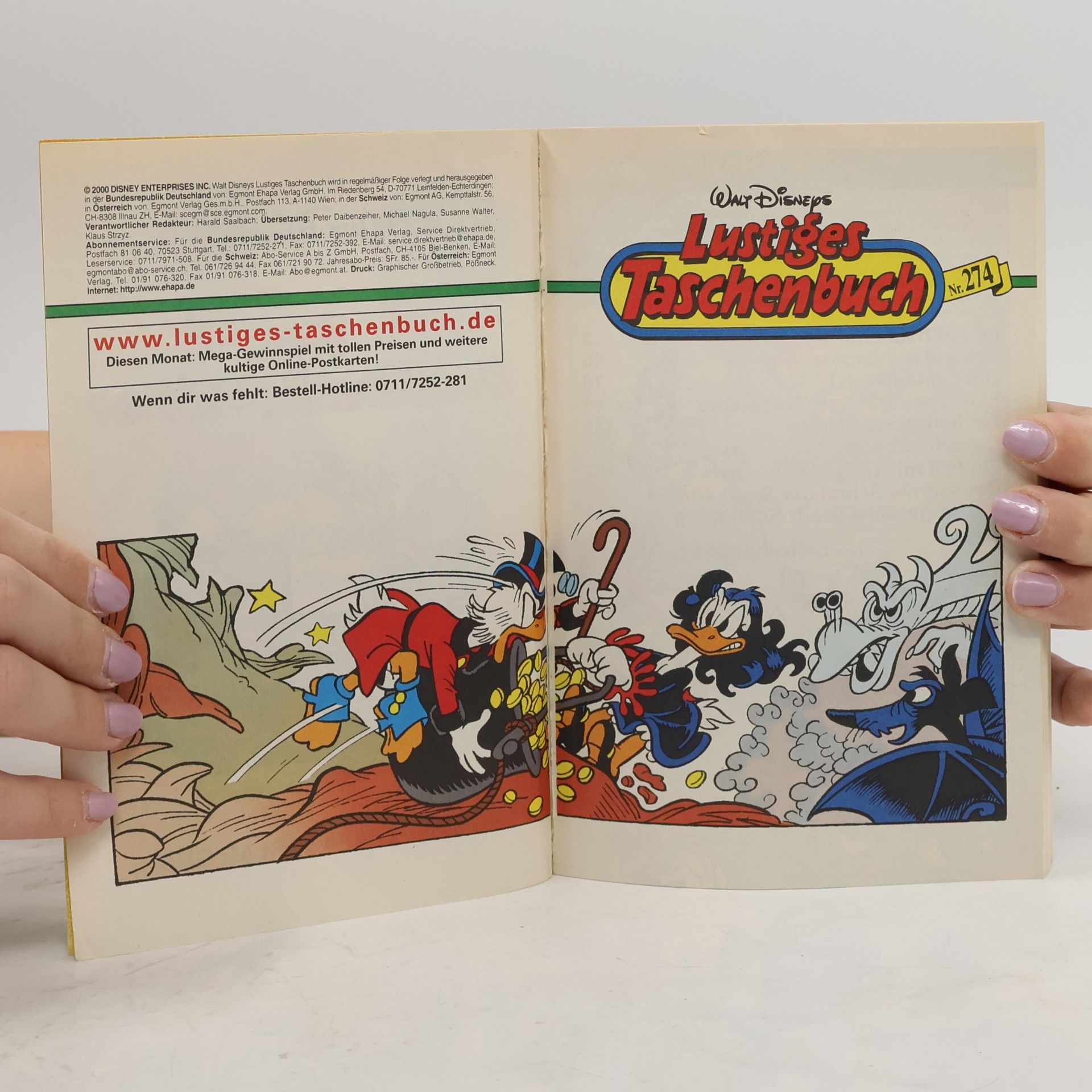 Walt Disney Lustiges Taschenbuch Nr. 274. im Fussballfieber
