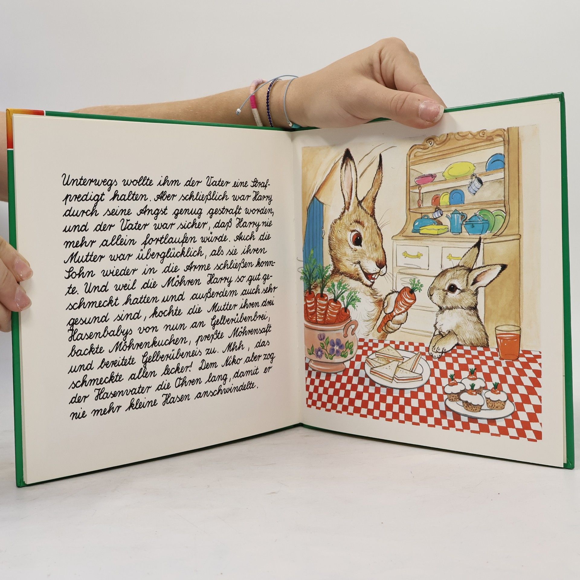 Georgina Hargreaves Harry, der Hase. Schreibschrift