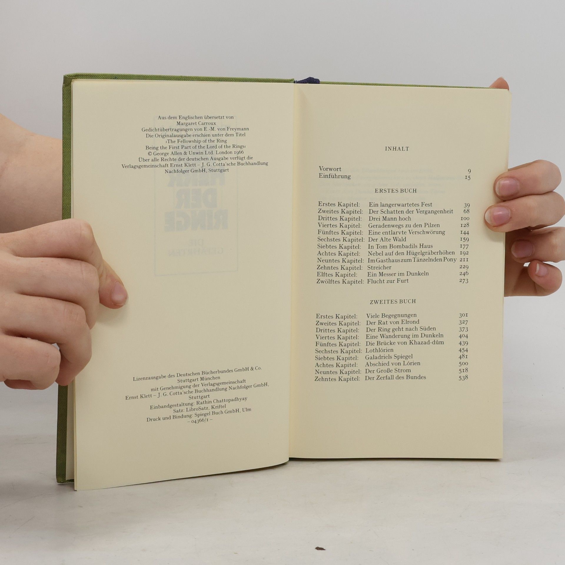 J. R. R. Tolkien Der Herr der Ringe. Die Gefährten