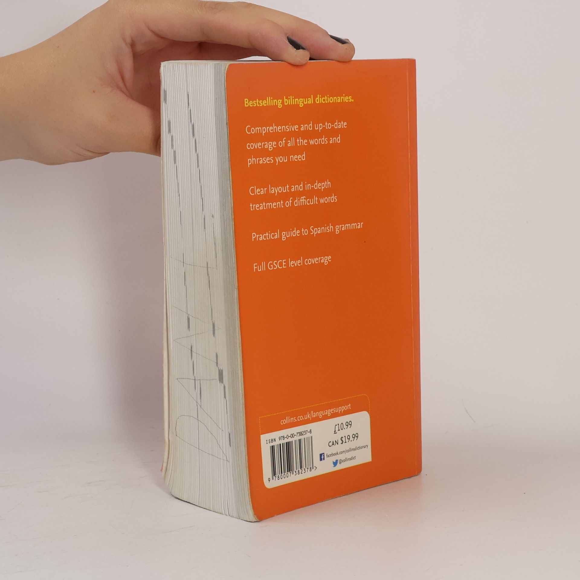 Colin Smith Collins Spanish Dictionary & Grammar Essential Edition
