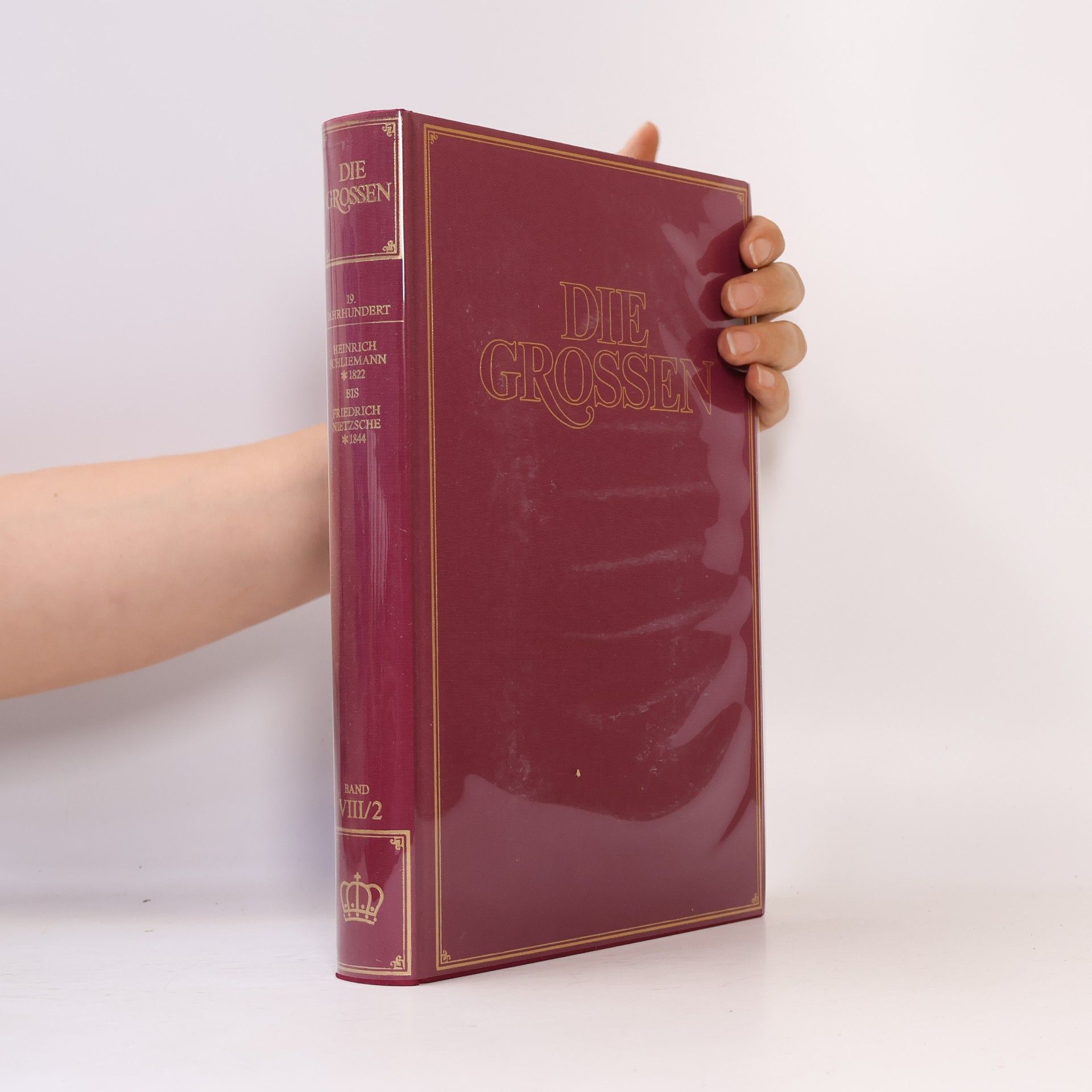 Kolektiv autorů Die Grossen VIII/2. Schliemann bis Nietzsche