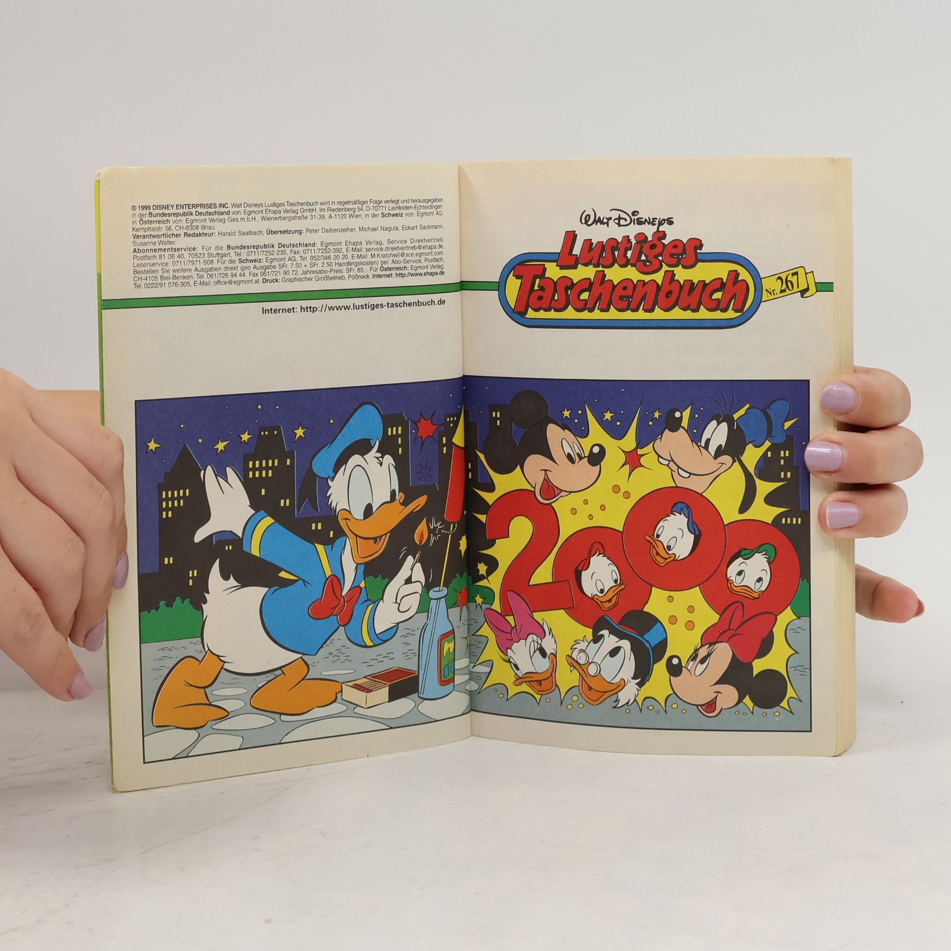 Walt Disney Lustiges Taschenbuch 267. Ab ins Jahr 2000