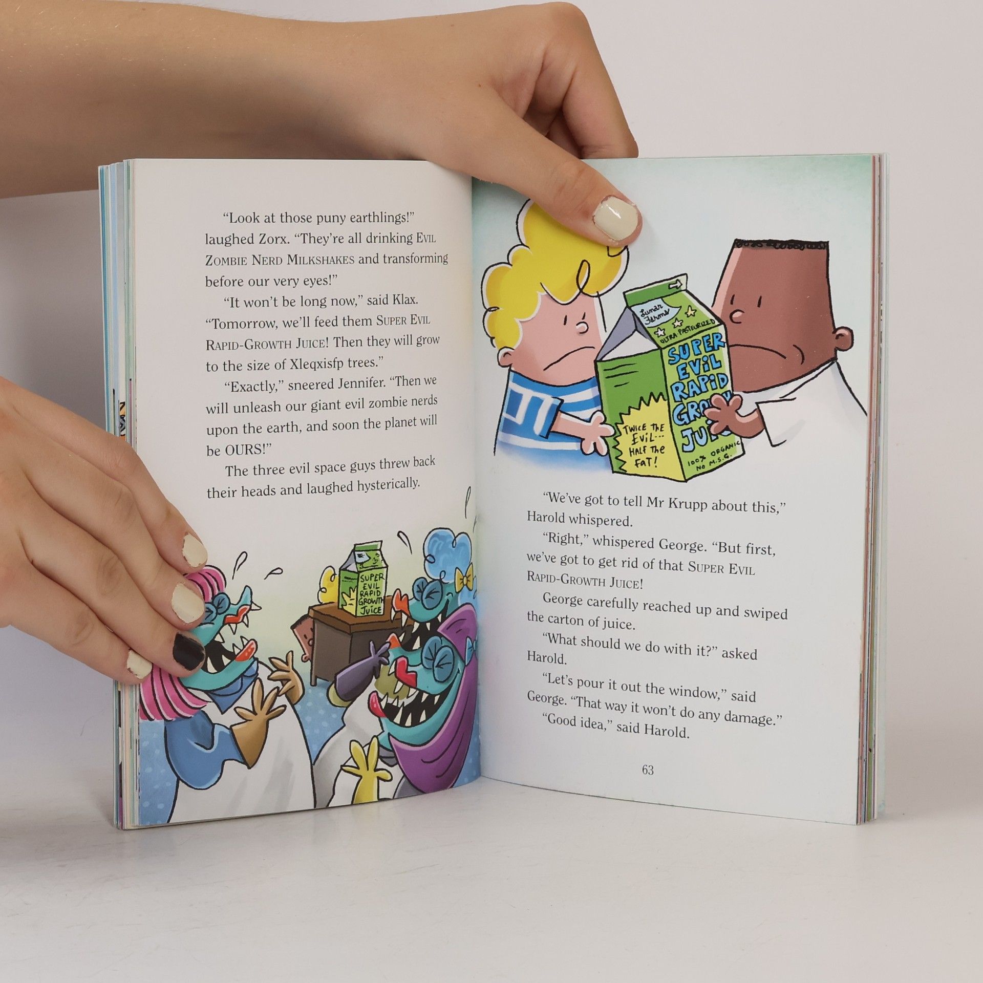 Dav Pilkey Captain Underpants and the Incredibly Naughty Cafeteria Ladies from Outer Space 3