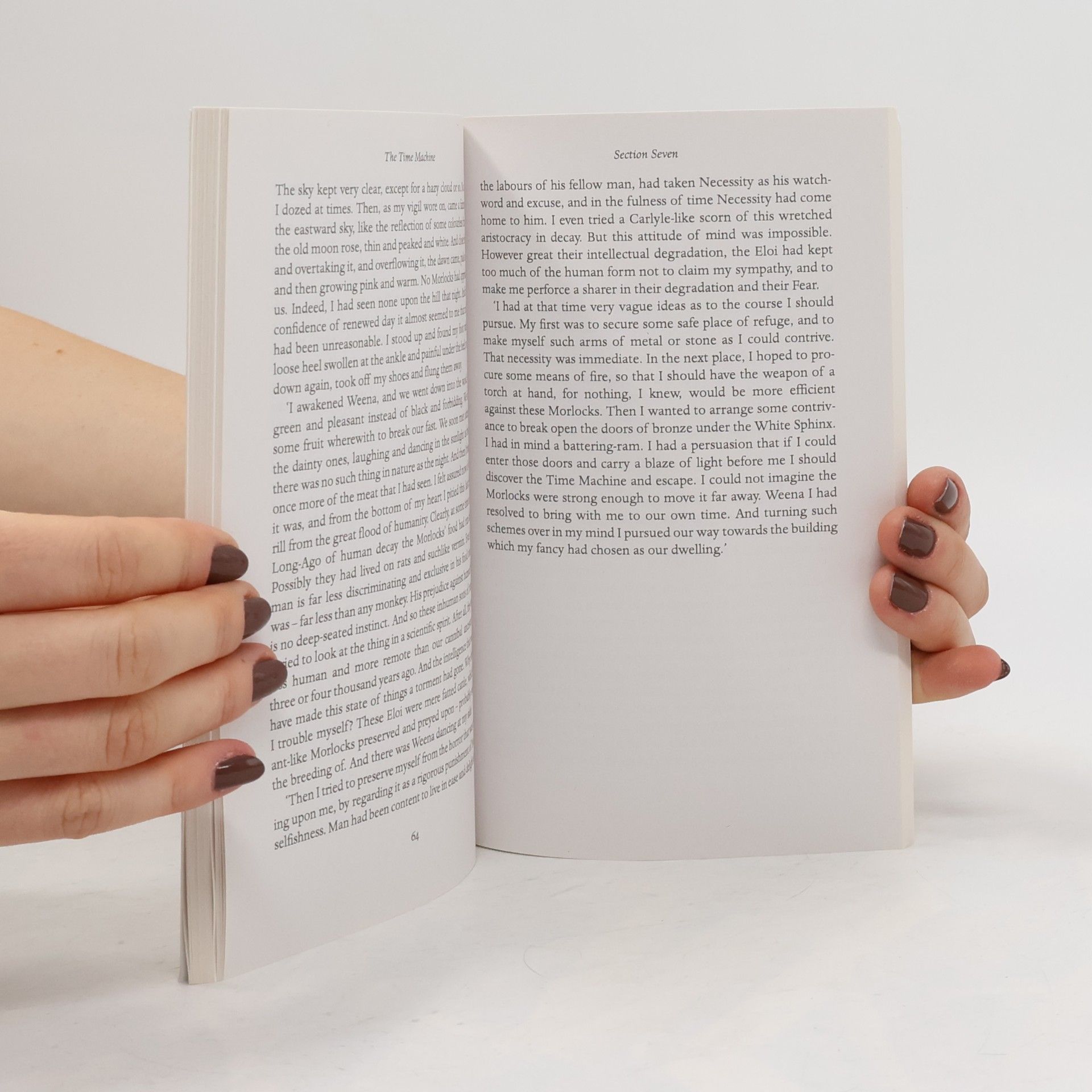 H. G. Wells The Time Machine. Die Zeitmaschine, englische Ausgabe