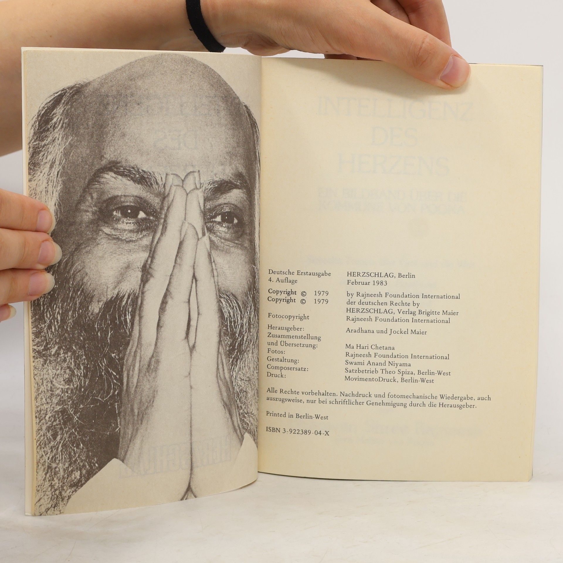 Bhagwan Shree Rajneesh Intelligenz des Herzens