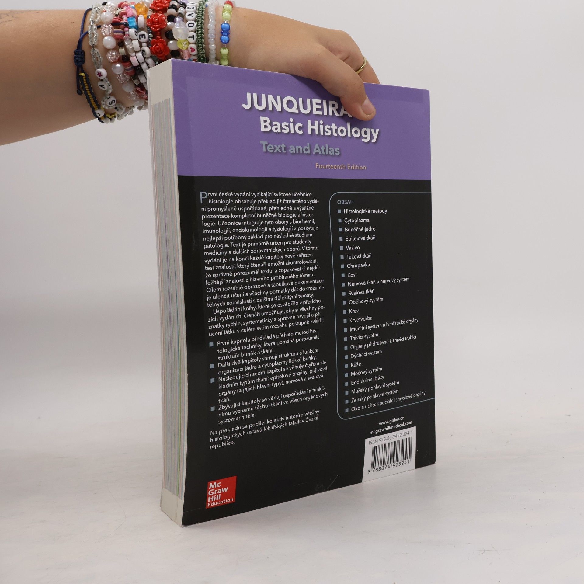 Anthony L. Mescher Junqueirovy základy histologie