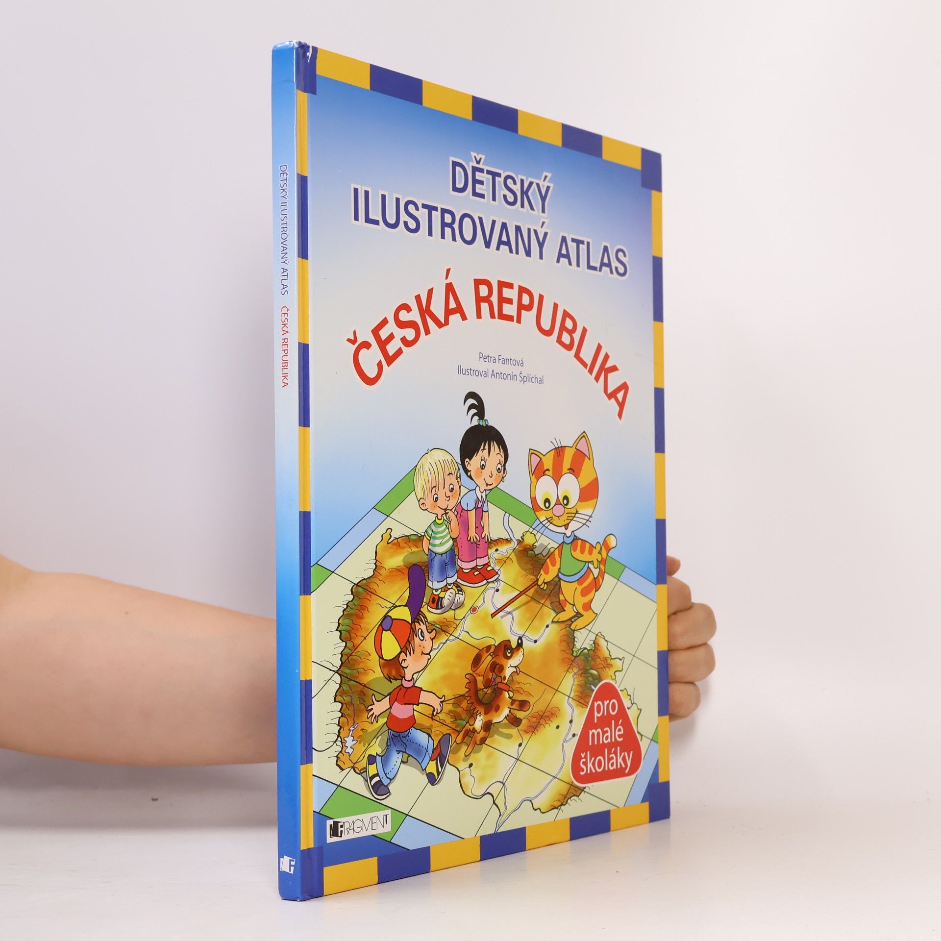 Petra Fantová Dětský ilustrovaný atlas Česká republika