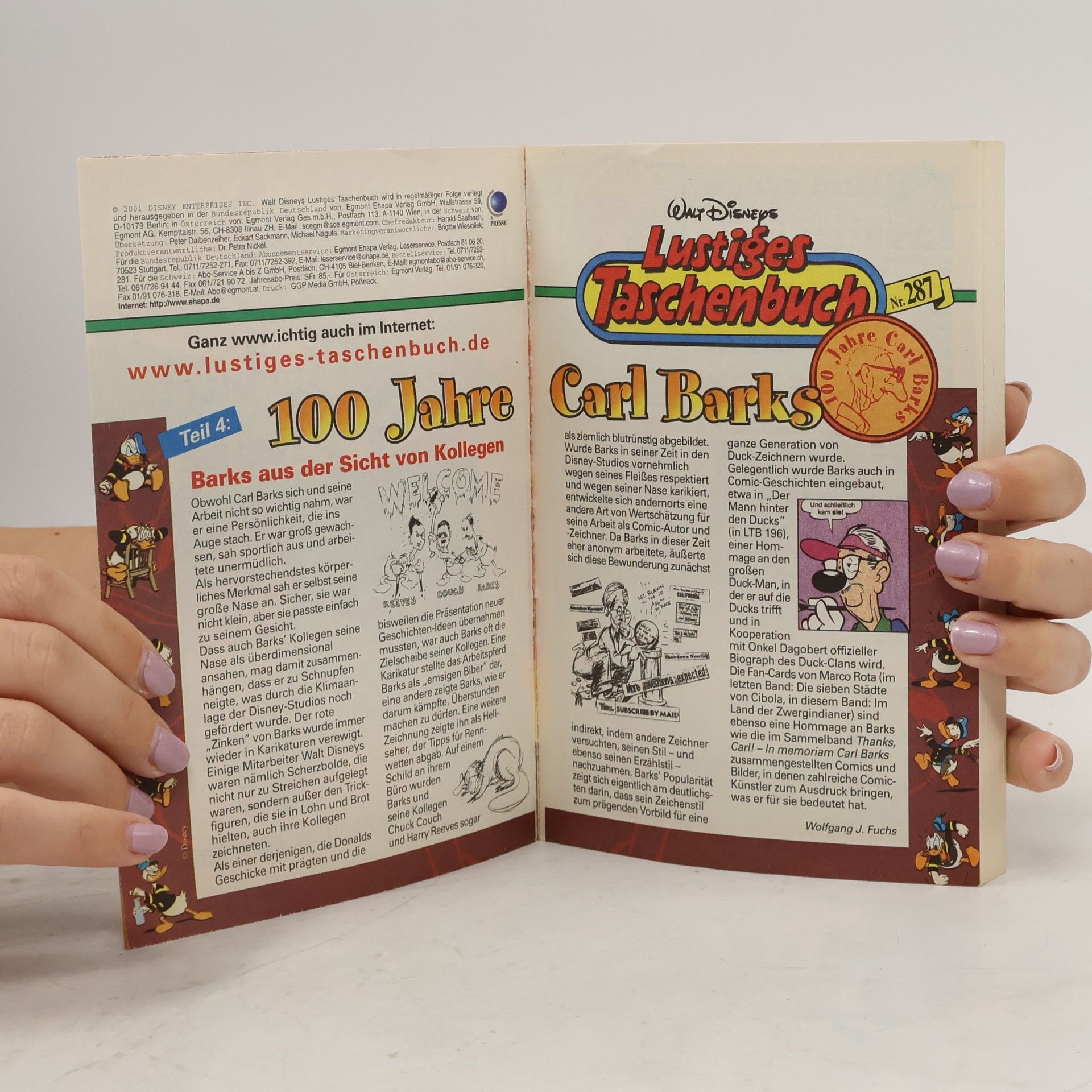 Walt Disney Lustiges Taschenbuch Nr. 287
