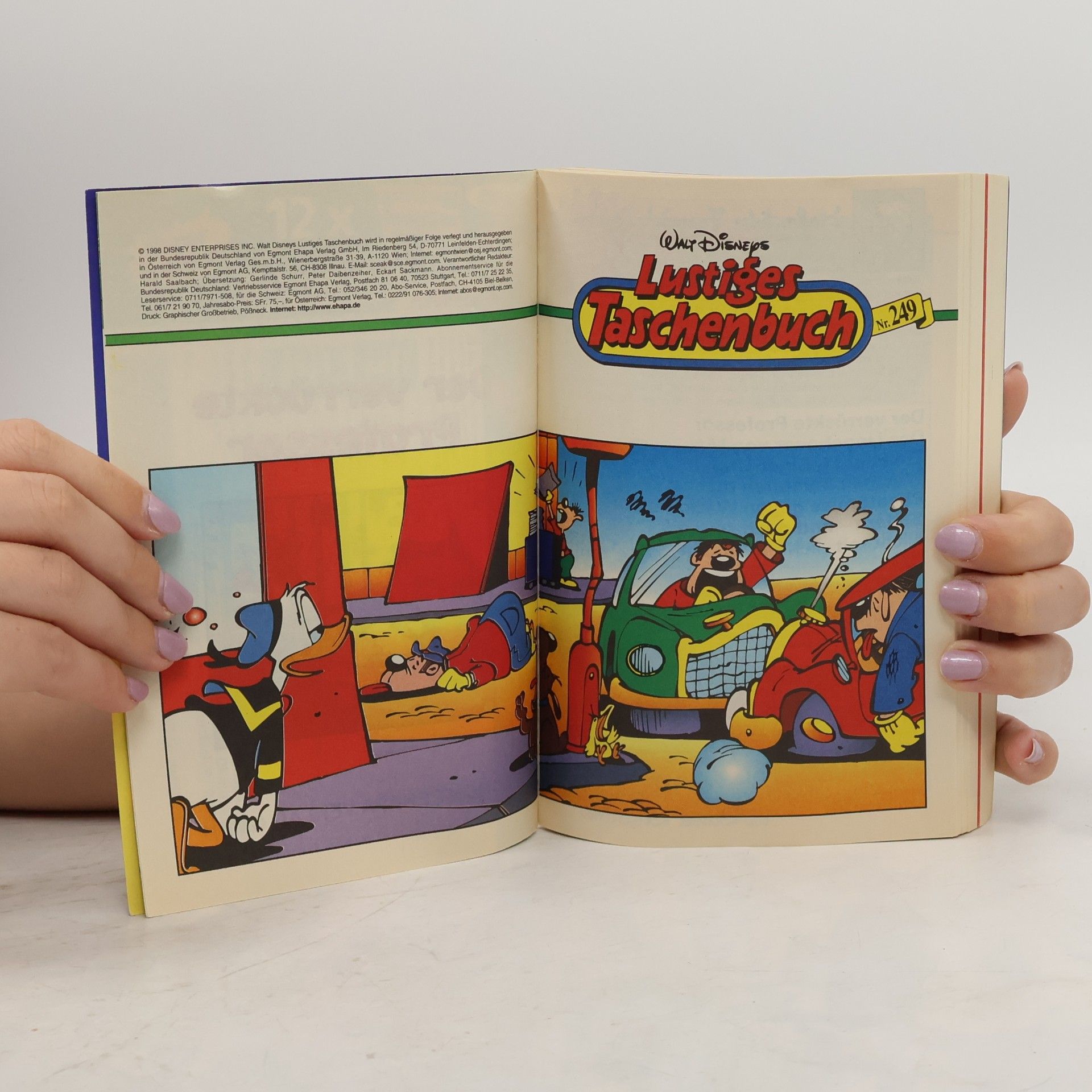 Walt Disney Lustiges Taschenbuch 249. Der verrückte Professor