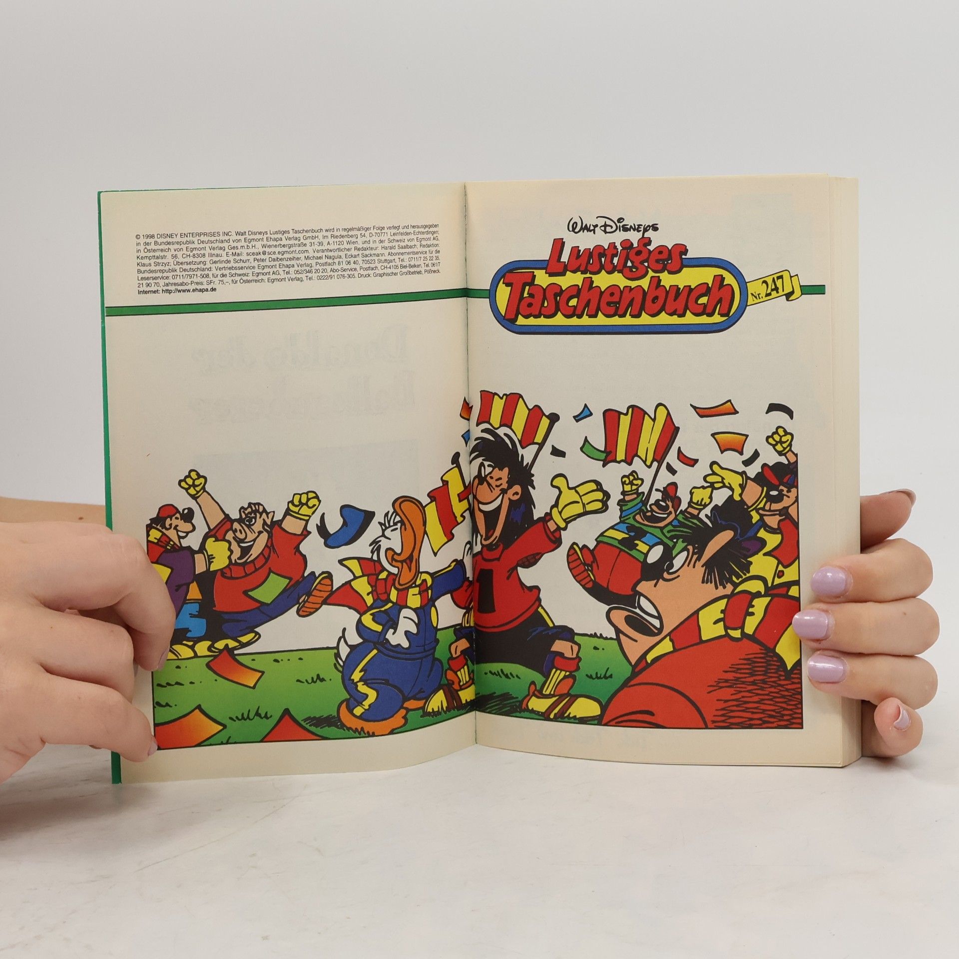 Walt Disney Lustiges Taschenbuch 247. Donaldo der Ballzauberer