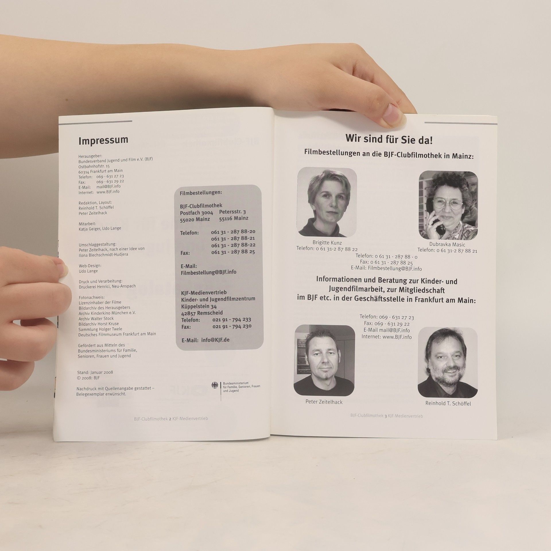 kolektiv Filme für Kinder und Jugendliche: Filmkatalog 2008