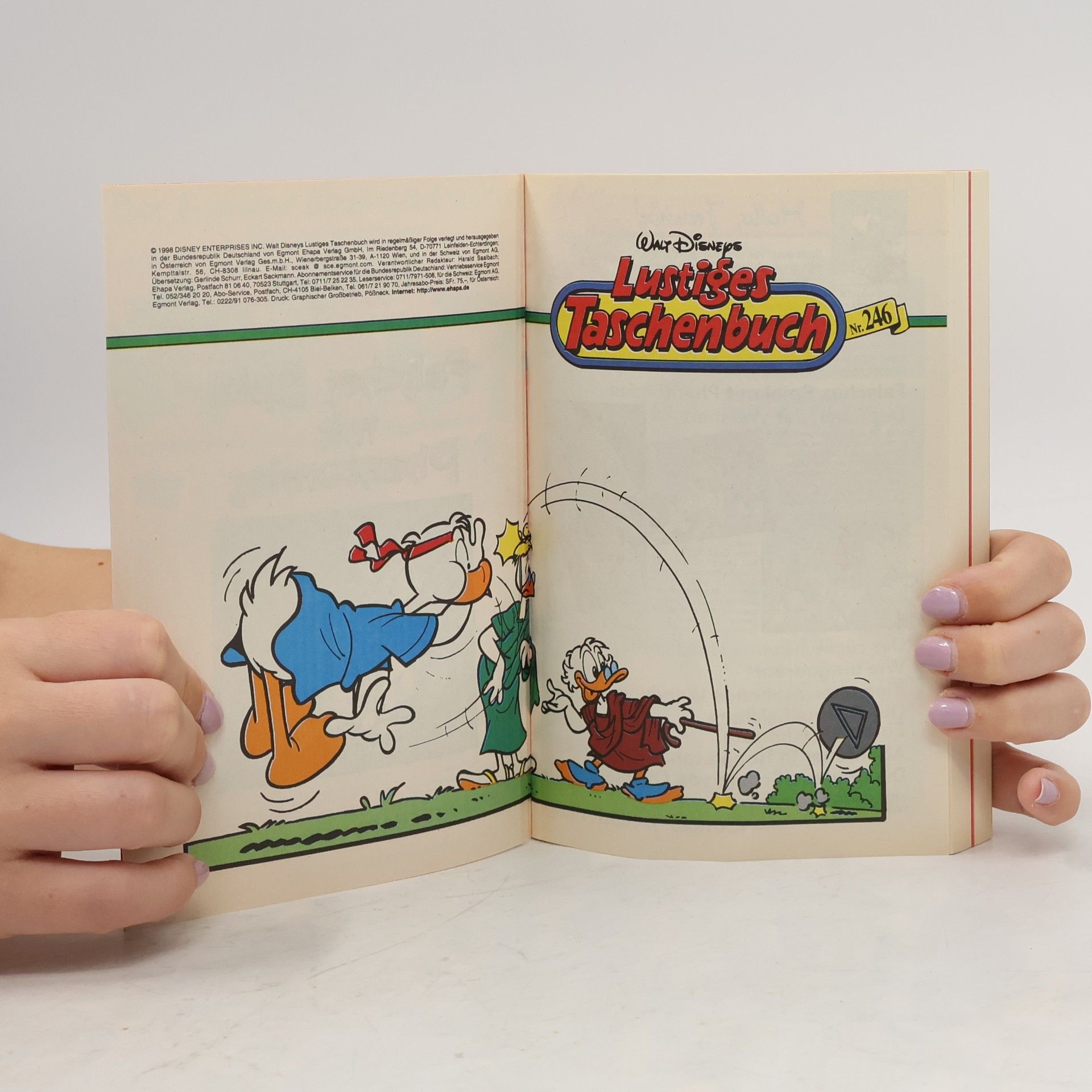 Walt Disney Lustiges Taschenbuch 246. Falsches Spiel mit Phantomias