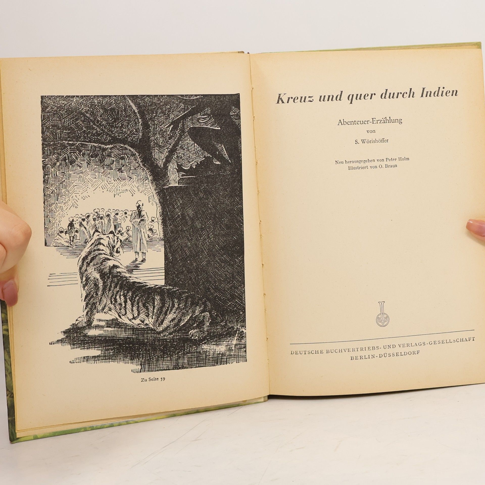Sophie Wörishöffer Kreuz und quer durch Indien