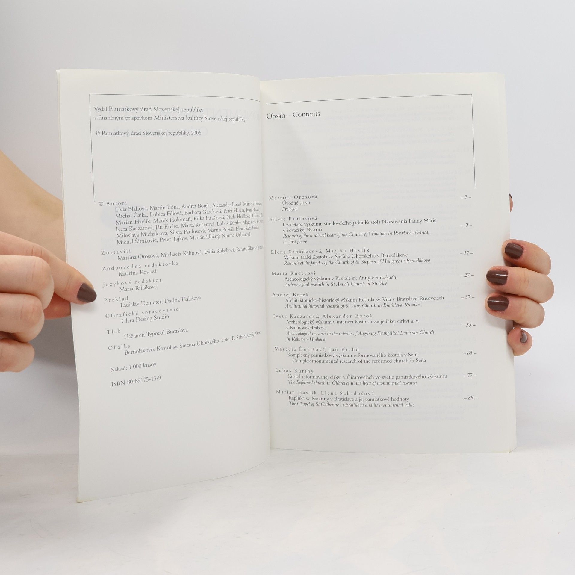 Autores varios Monumentorum tutela. Ochrana pamiatok 17