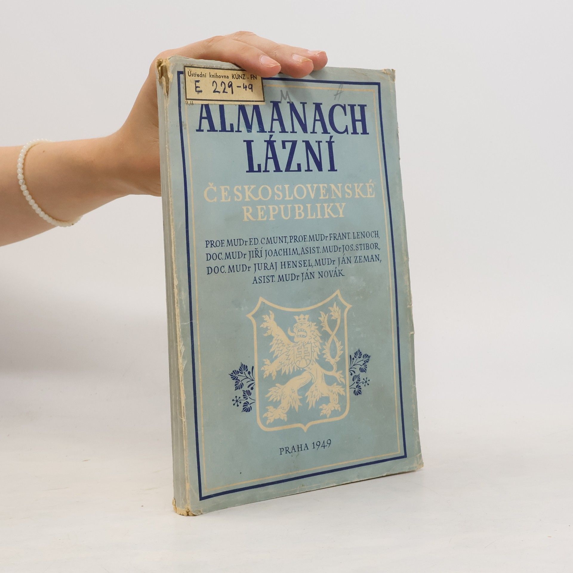 Autorenkollektiv Almanach lázní České republiky 1949
