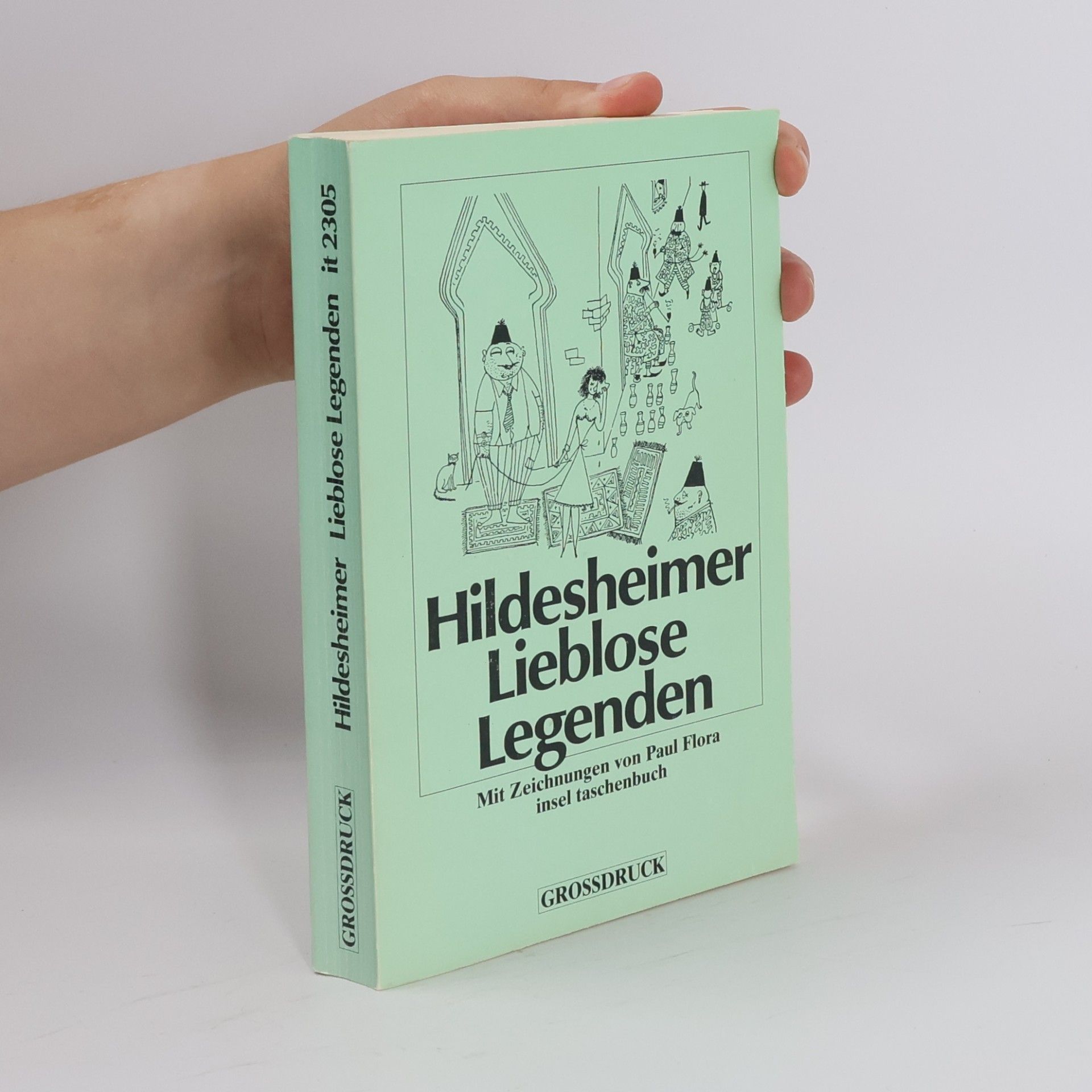 Wolfgang Hildesheimer Lieblose Legenden. Großdruck.