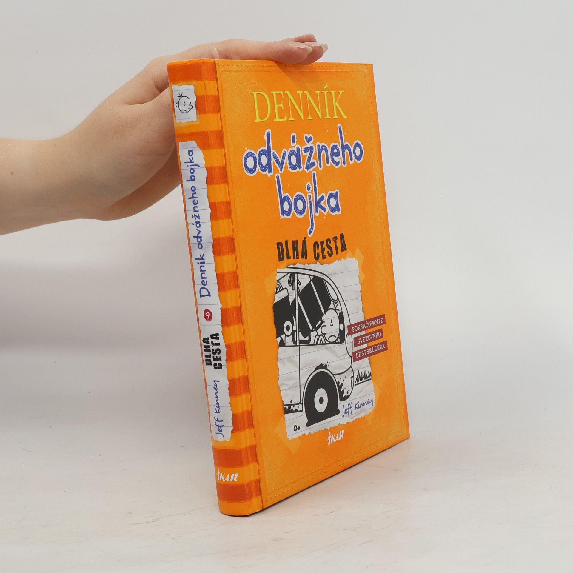 Jeff Kinney Denník odvážneho bojka 9. Dlhá cesta