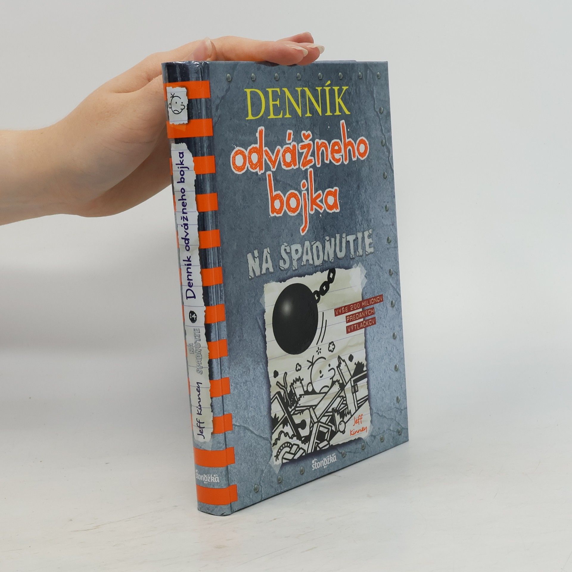 Jeff Kinney Denník odvážneho bojka 14. Na spadnutie