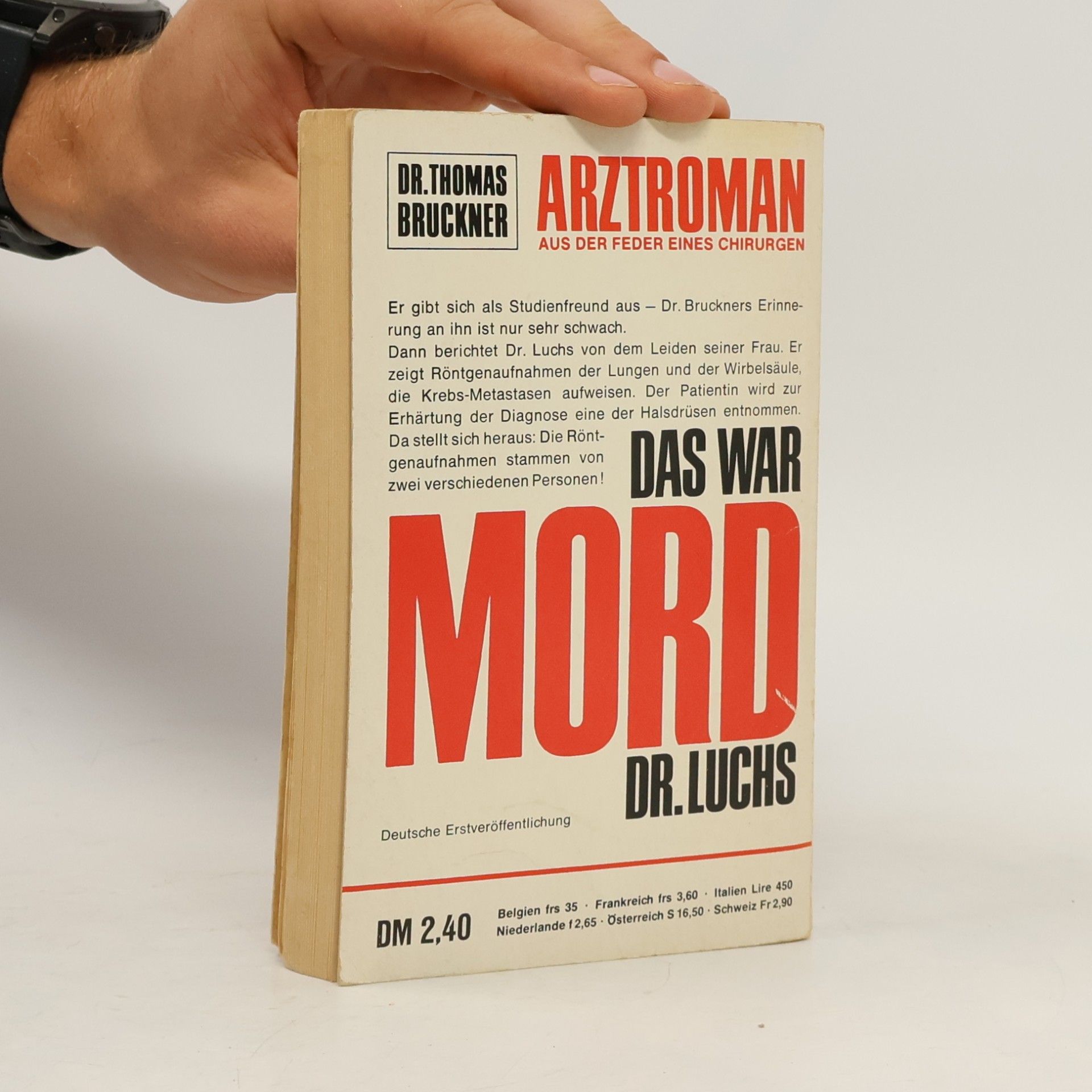 Gerd Hafner Das war Mord, Dr. Luchs