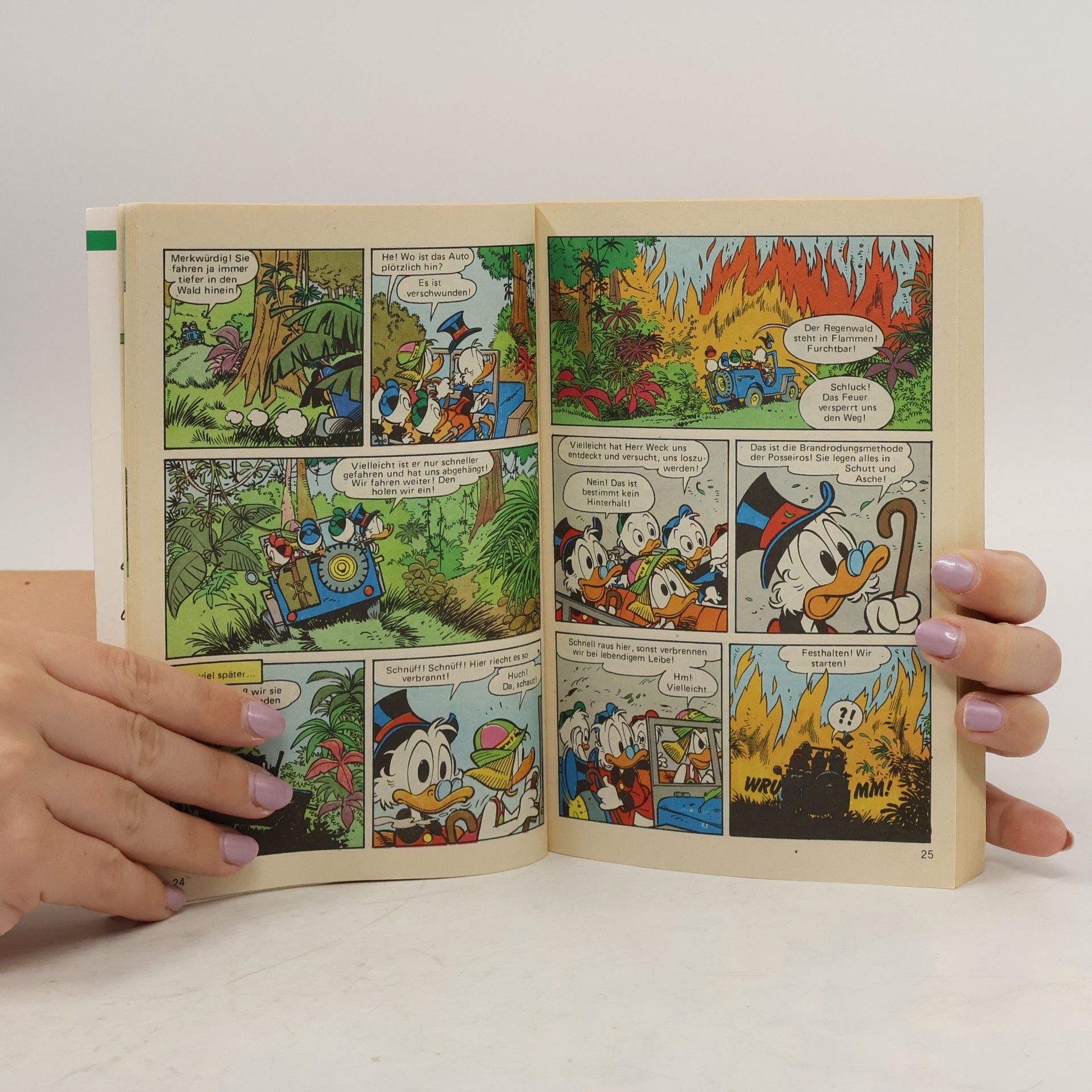 Walt Disney Lustiges Taschenbuch 155. Abenteuer im Regenwald