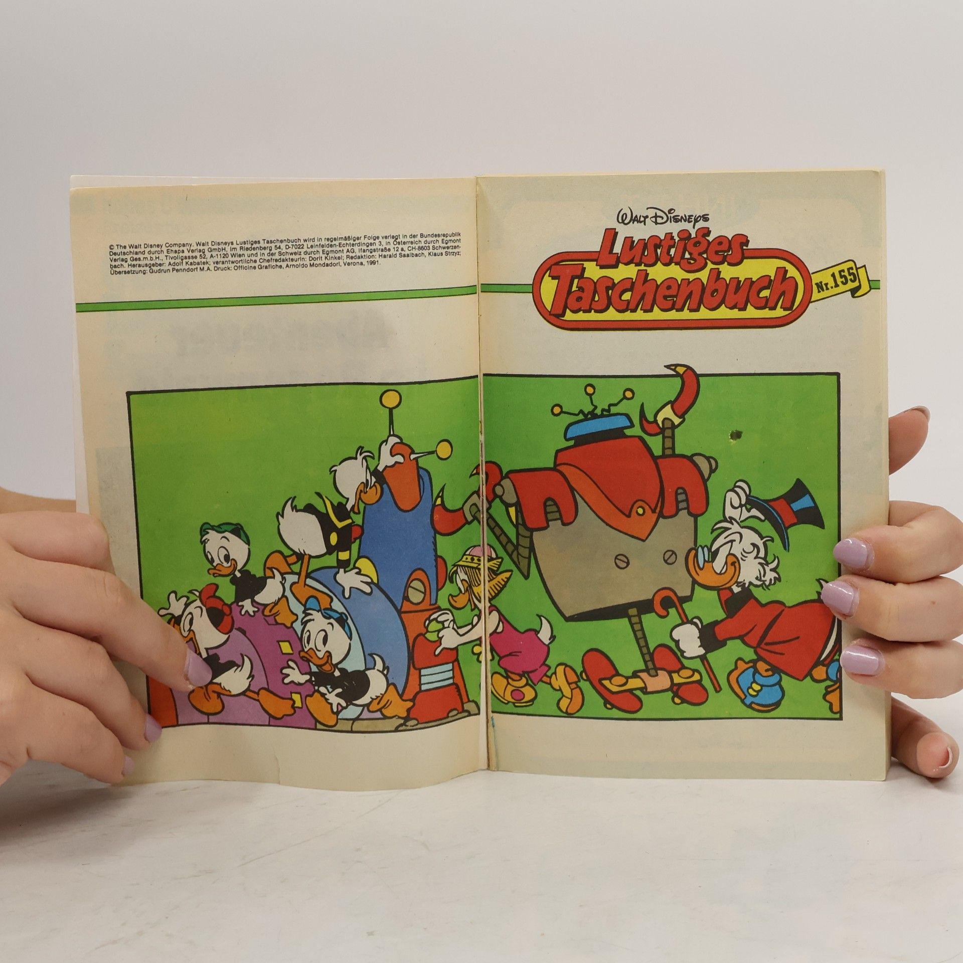 Walt Disney Lustiges Taschenbuch 155. Abenteuer im Regenwald