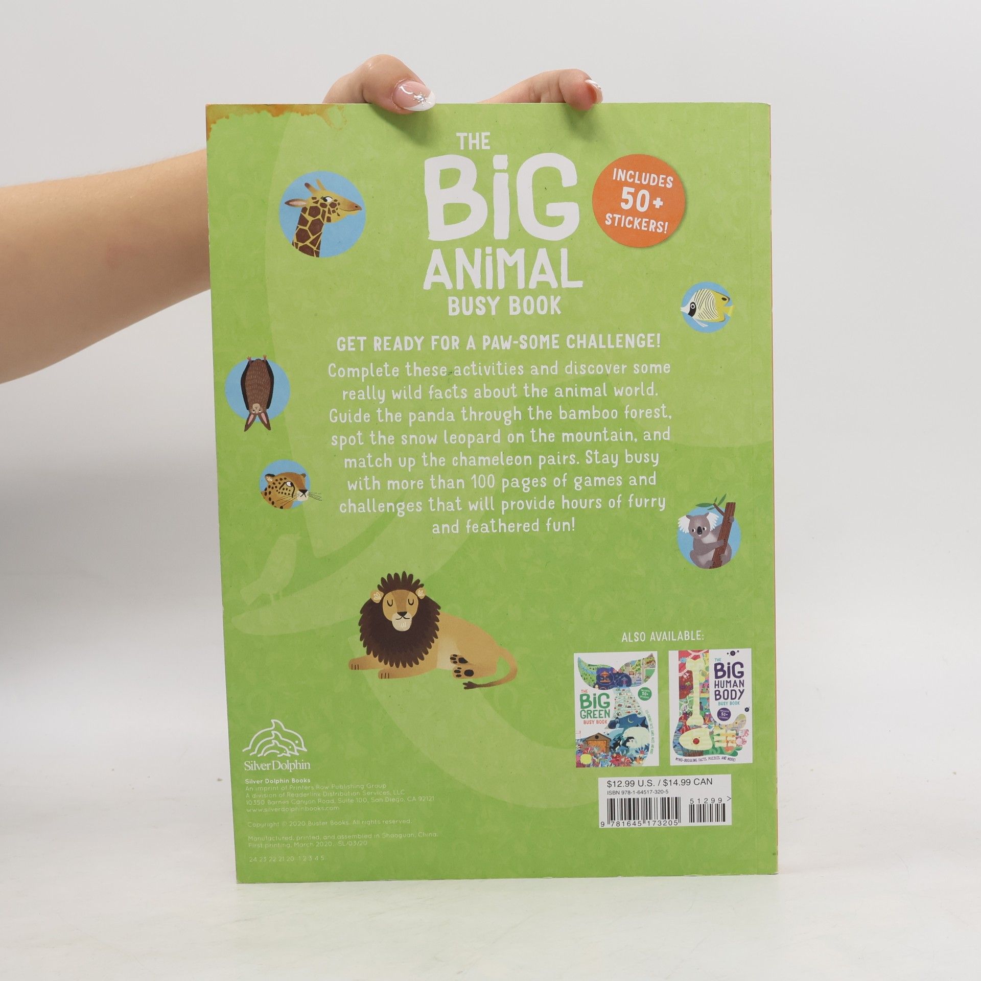 Jean Claude Big Animal Busy Book
