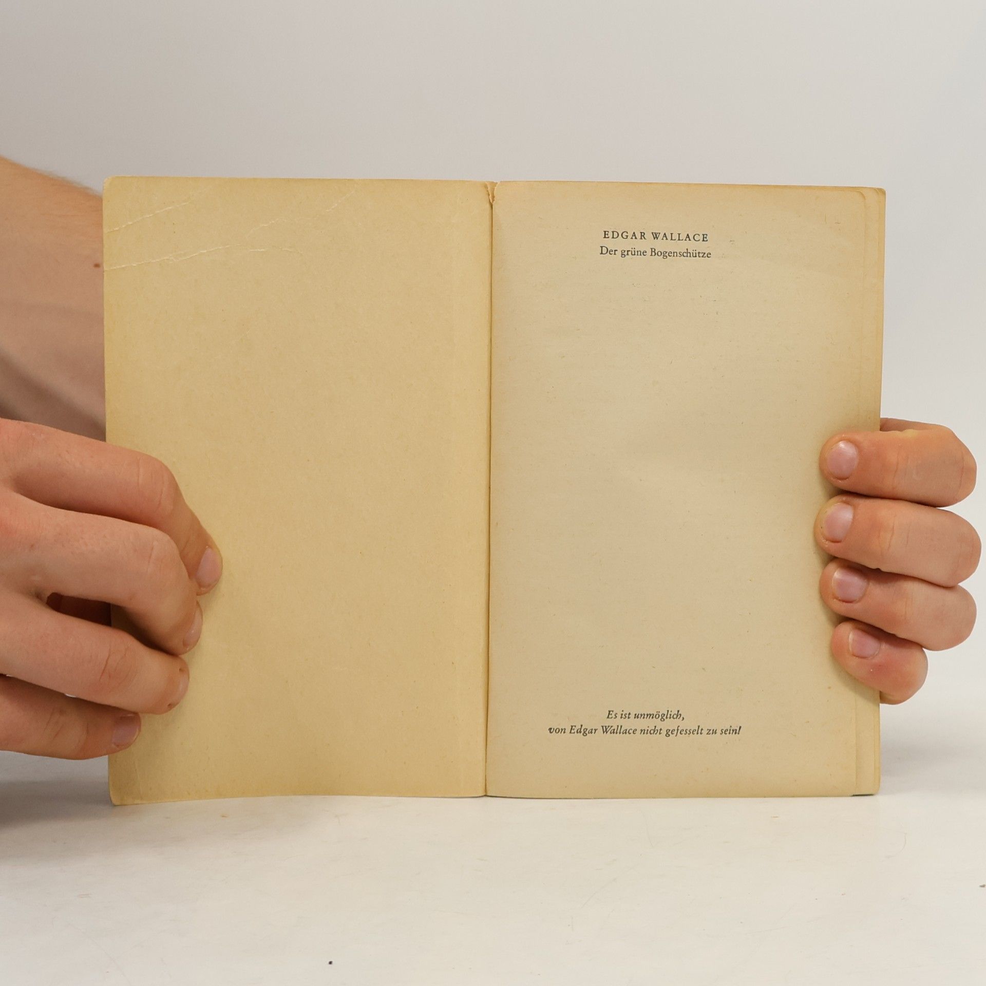 Edgar Wallace Der grüne Bogenschütze