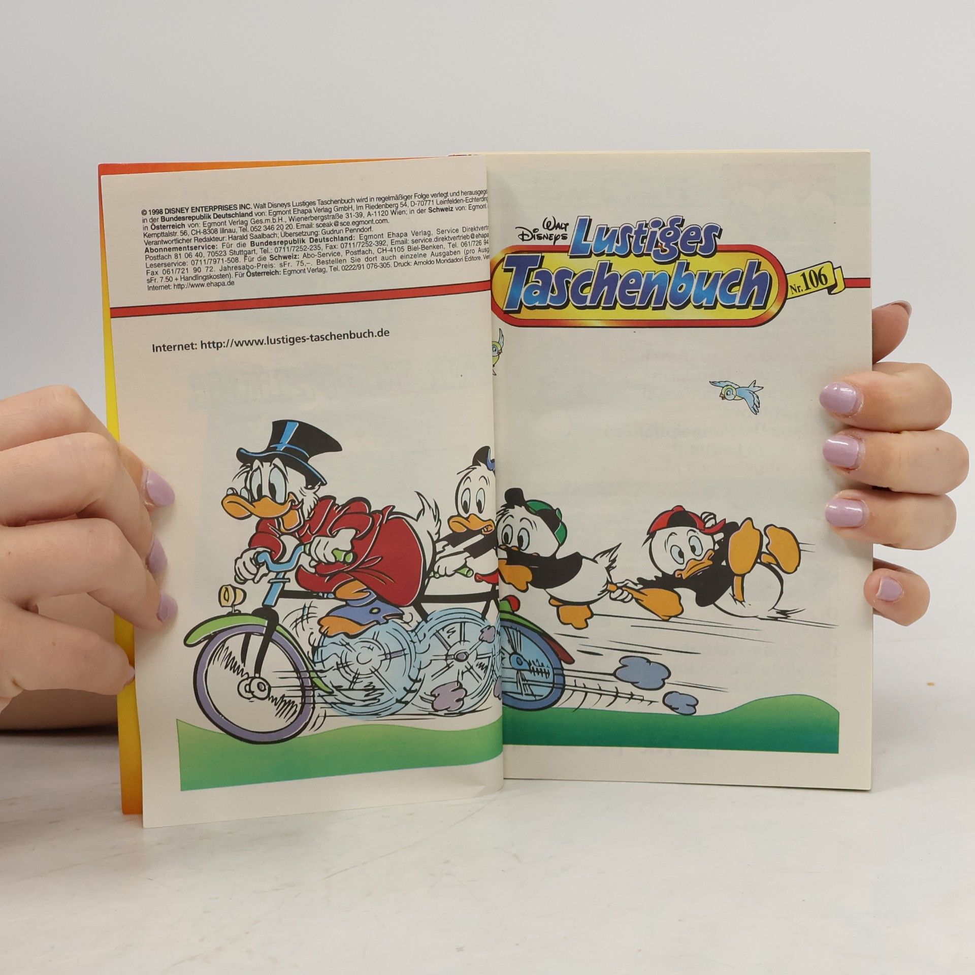 Walt Disney Lustiges Taschenbuch 106. Der Tüpfelwal