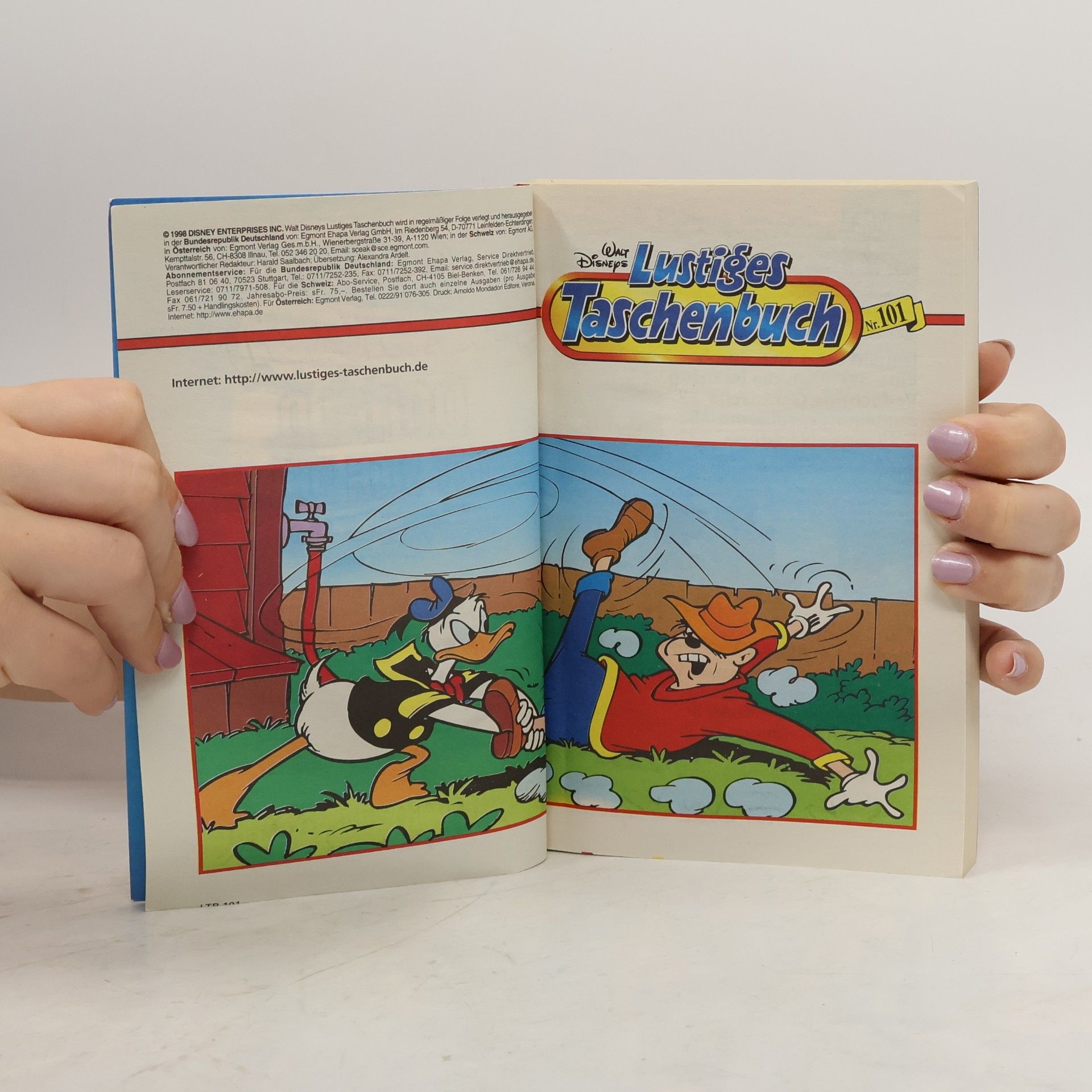Walt Disney Lustiges Taschenbuch 101. Donald setzt sich durch