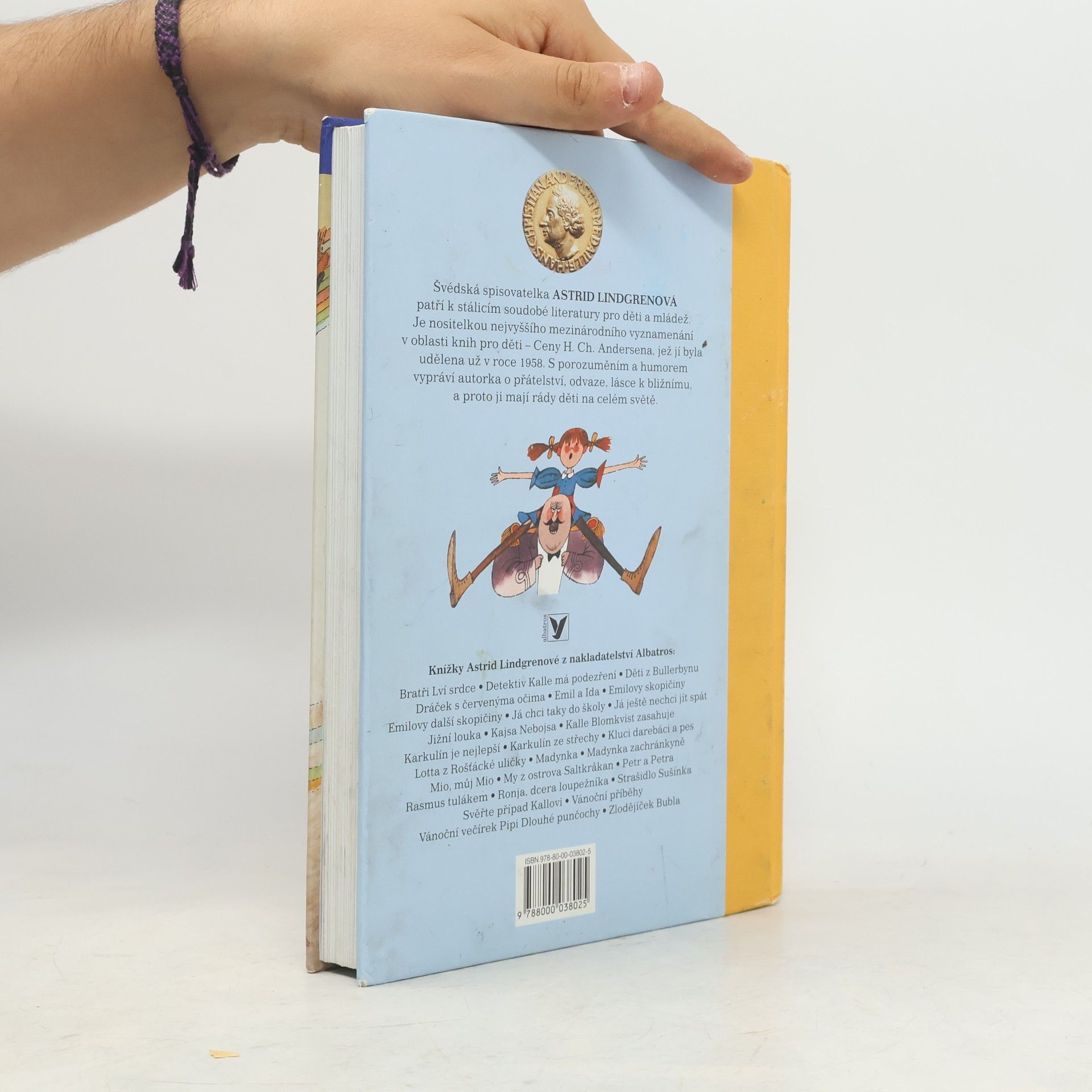 Astrid Lindgren Pipi Dlouhá punčocha