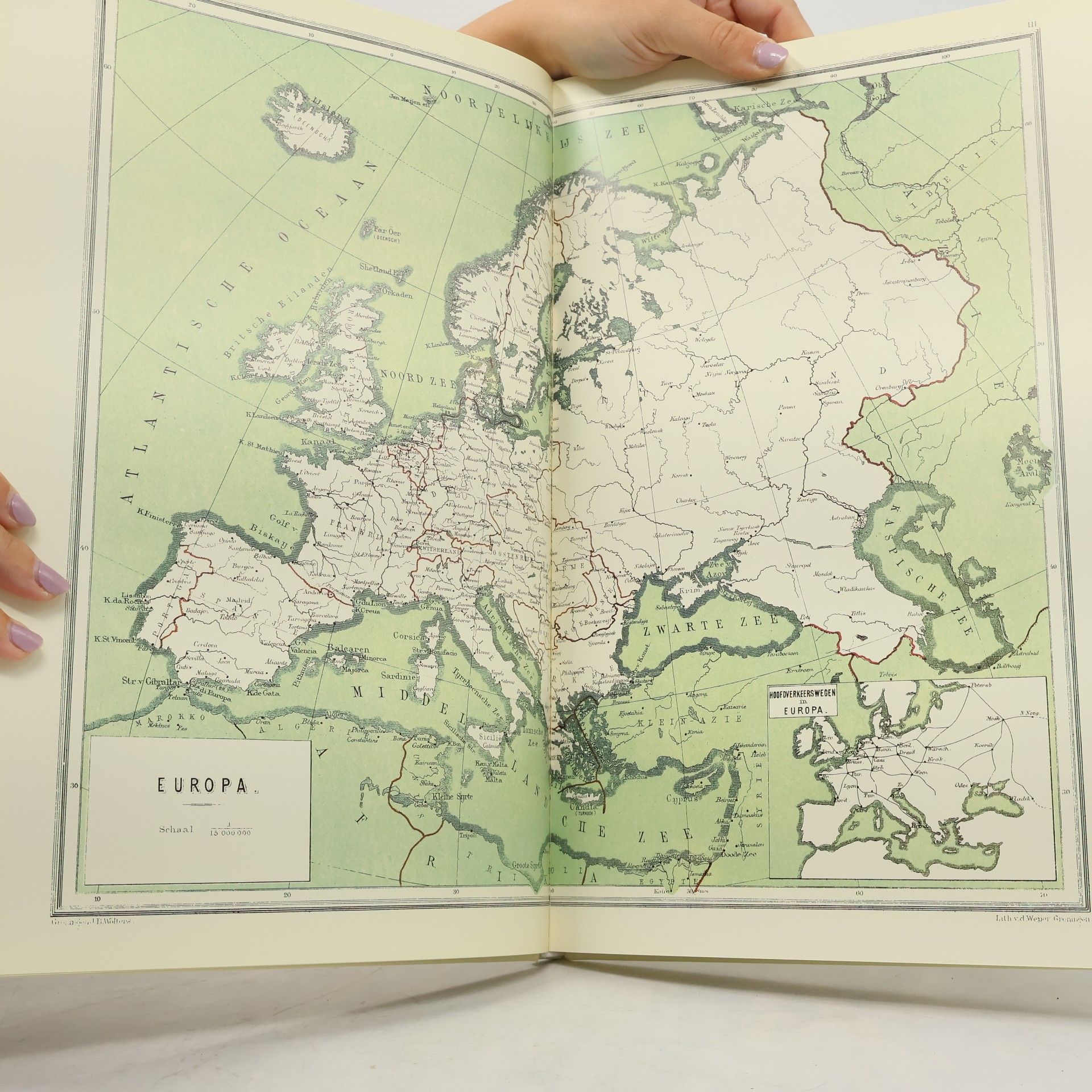 Unknown Author Bos' Schoolatlas der gehele Aarde