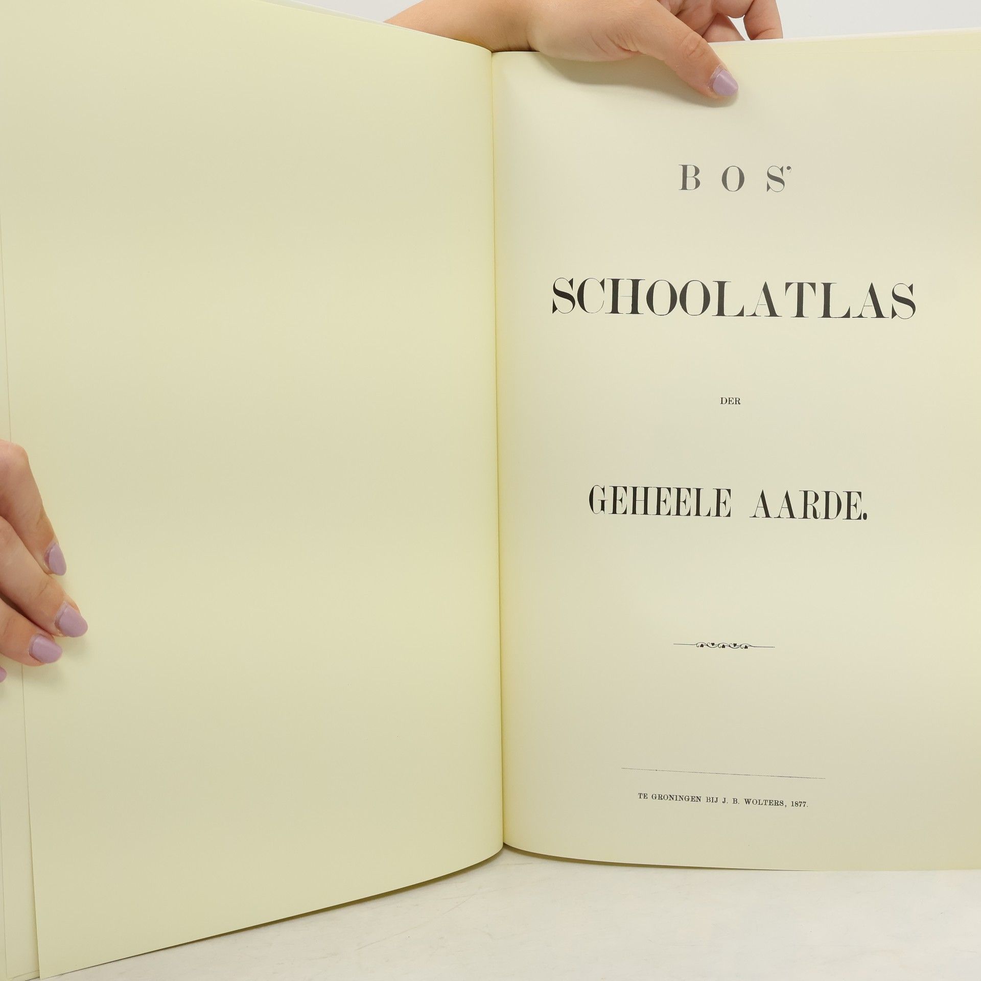 Unknown Author Bos' Schoolatlas der gehele Aarde