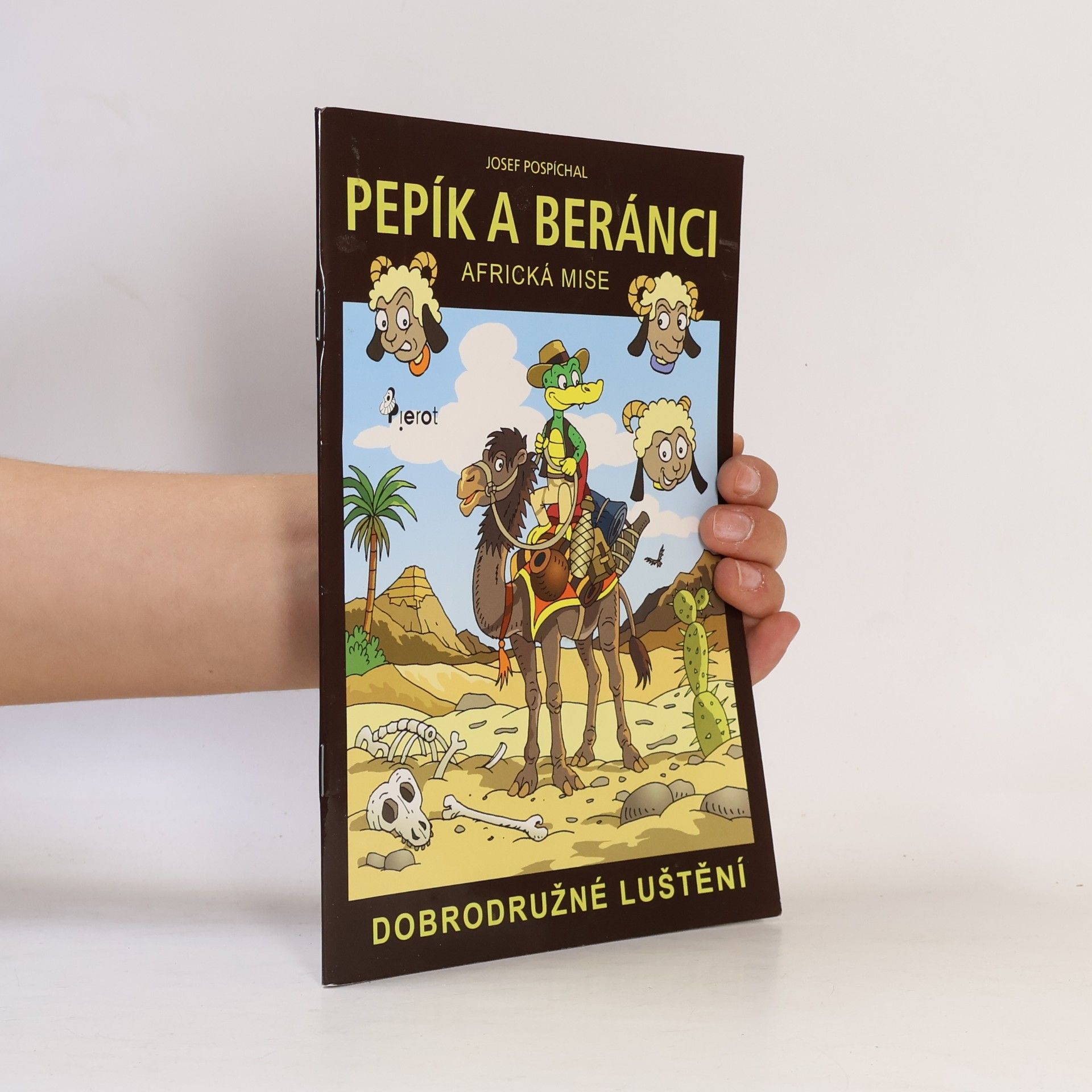 Josef Pospíchal Pepík a beránci - Africká mise - dobrodružné luštění