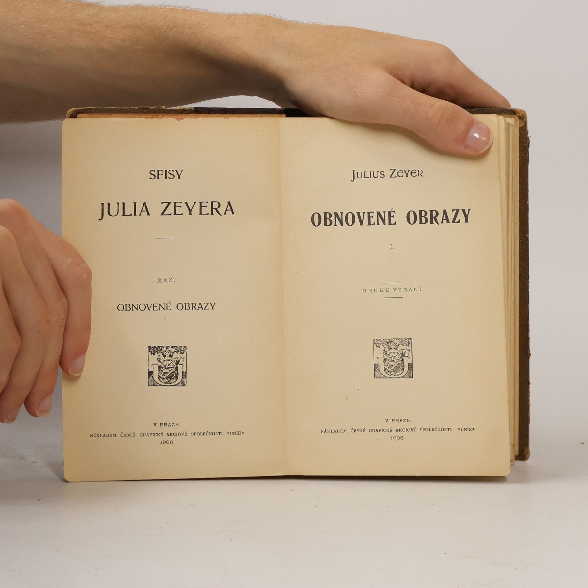 Julius Zeyer Obnovené obrazy I.