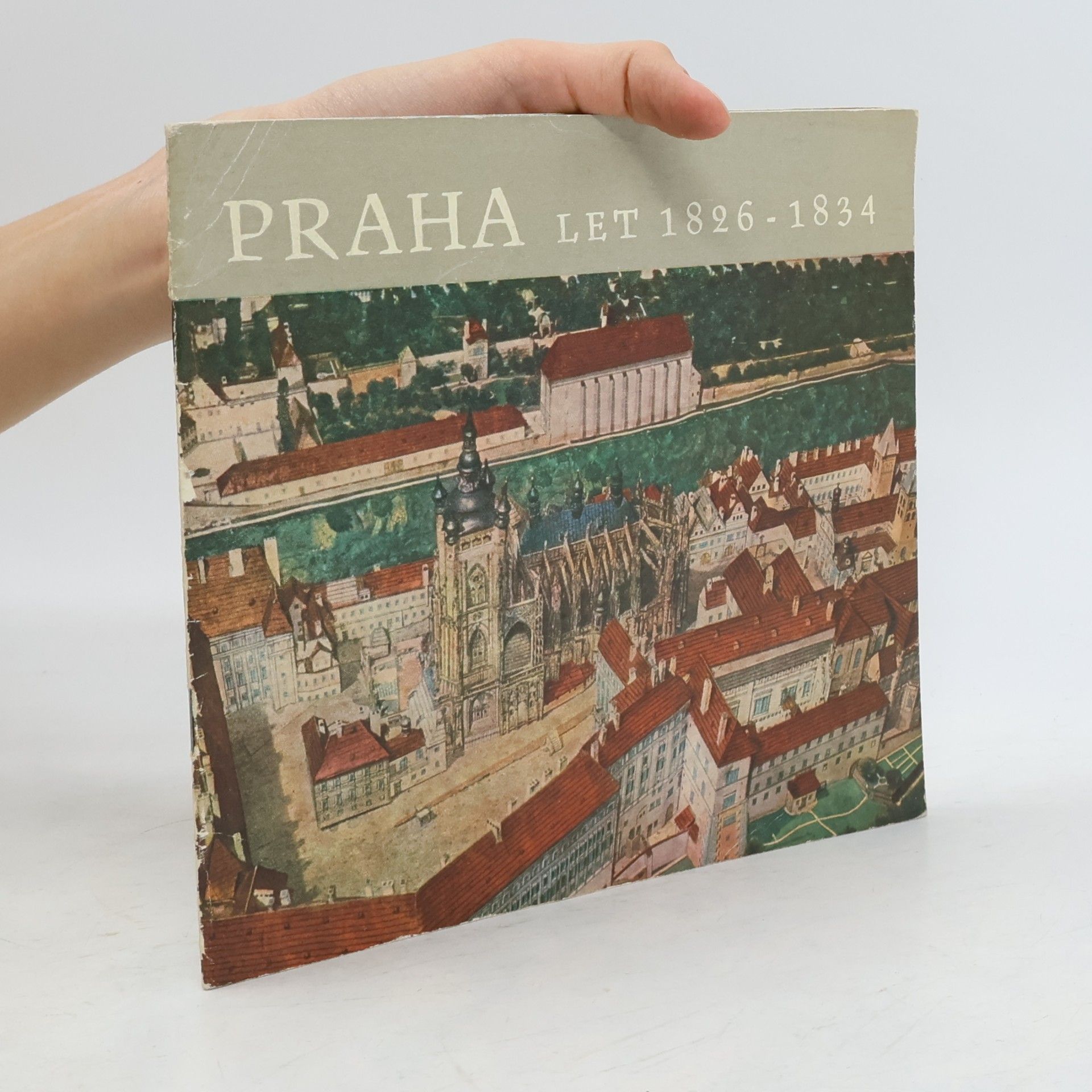 Václav Hlavsa Praha let 1826-1834 v plastickém modelu Antonína Langweila