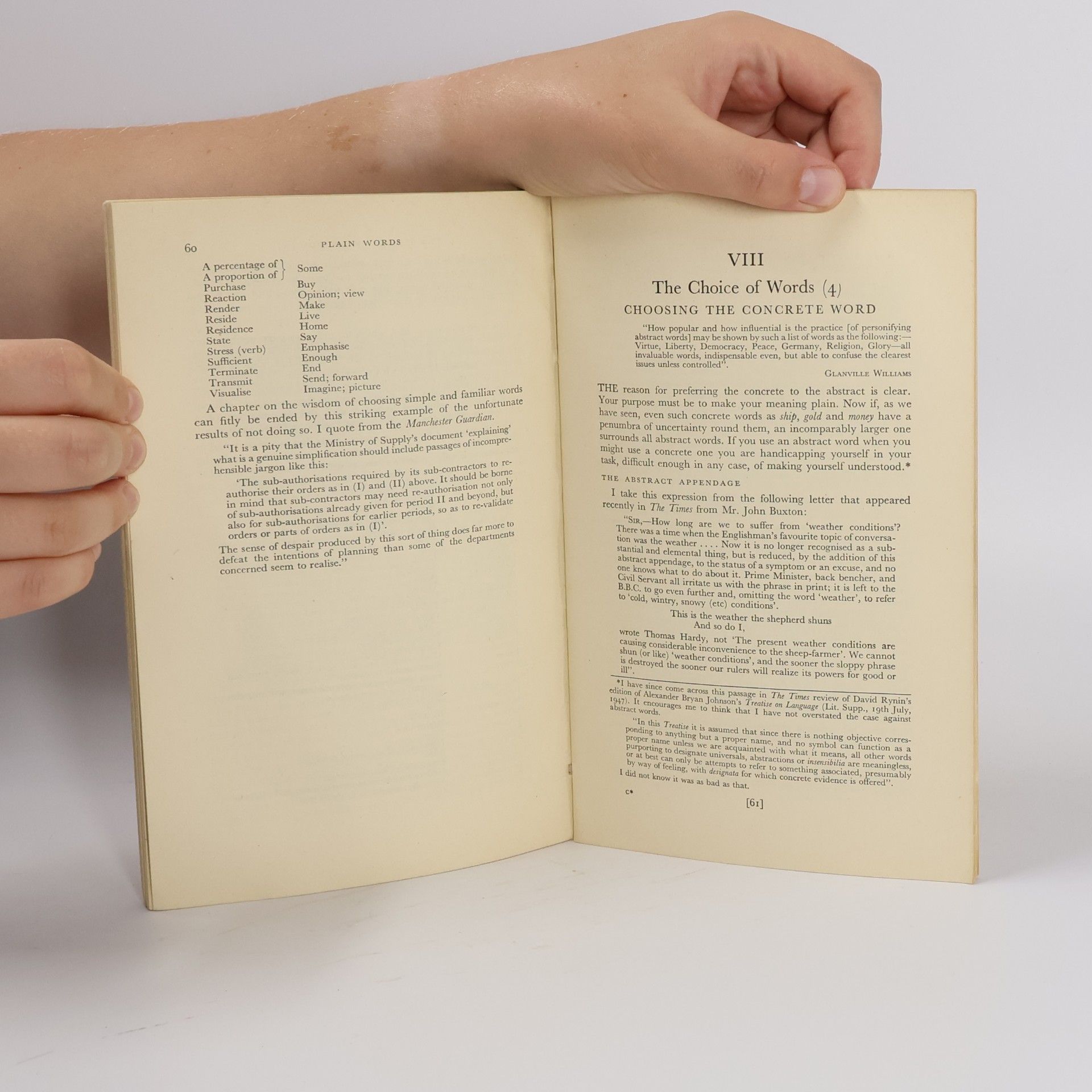 Ernest Govers Plain words : a guide to the use of English