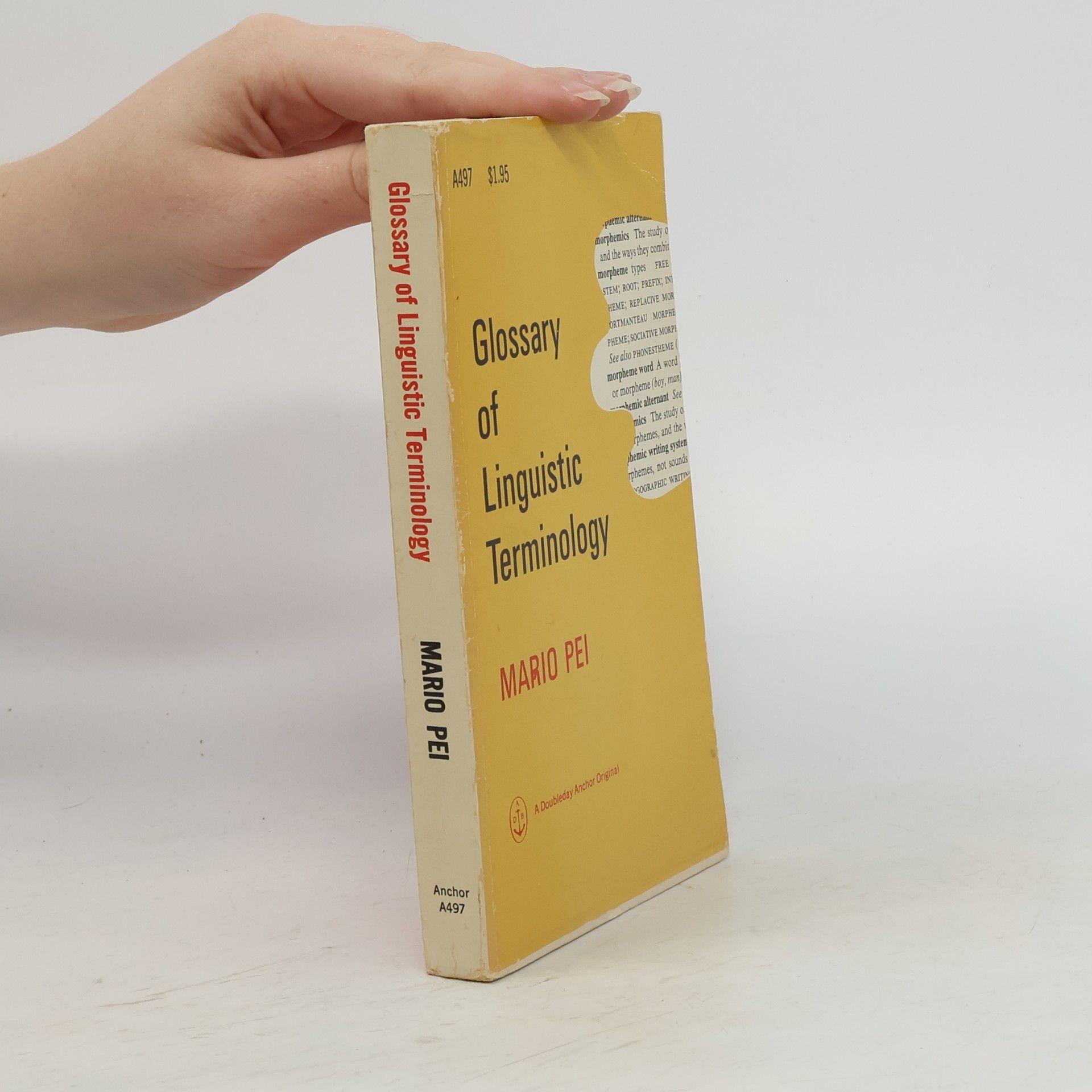 Mario Pei Glossary of Linguistic Terminology