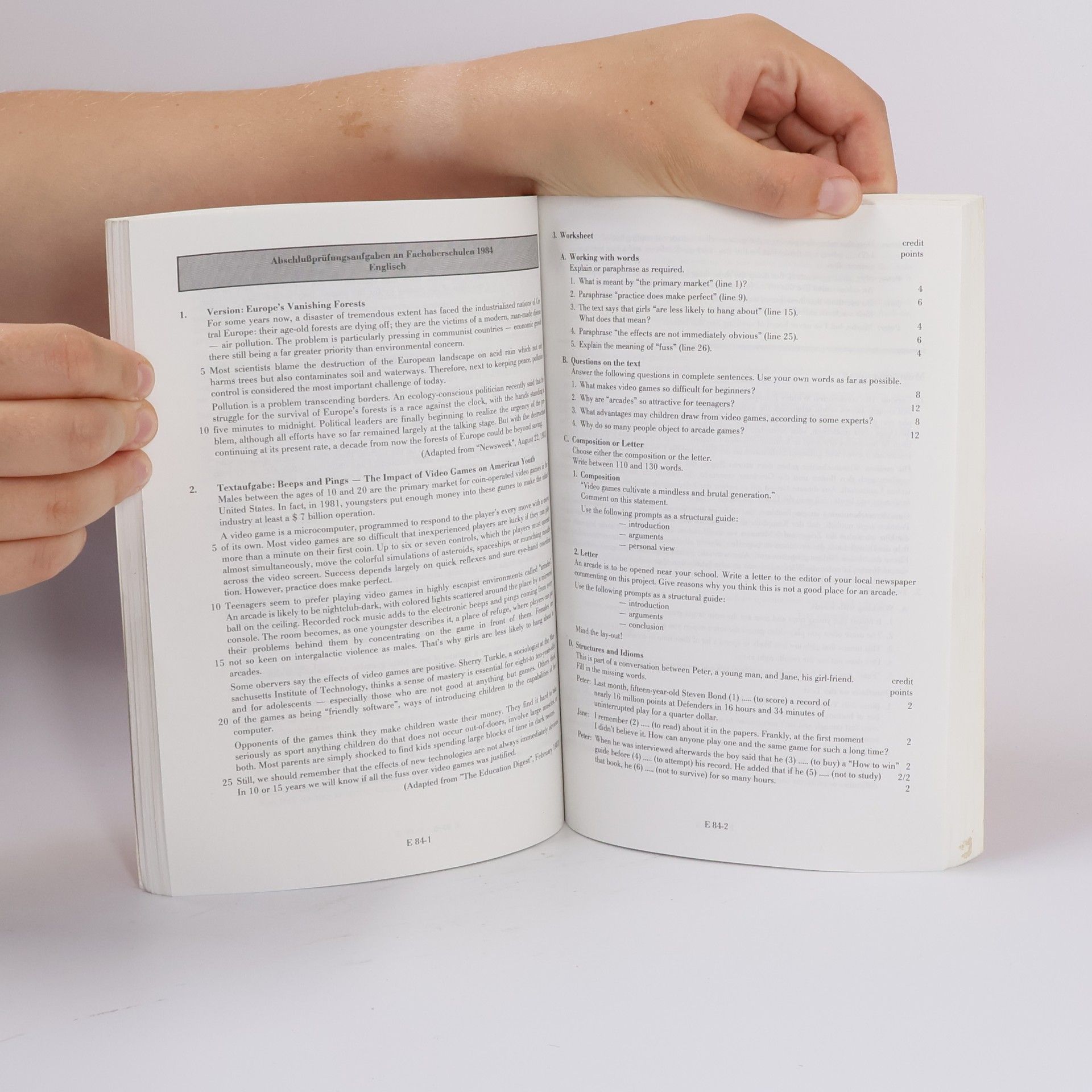 Autorenkollektiv FOS. Fachoberschule - Abschlussprüfungsaufgaben mit Lösungen