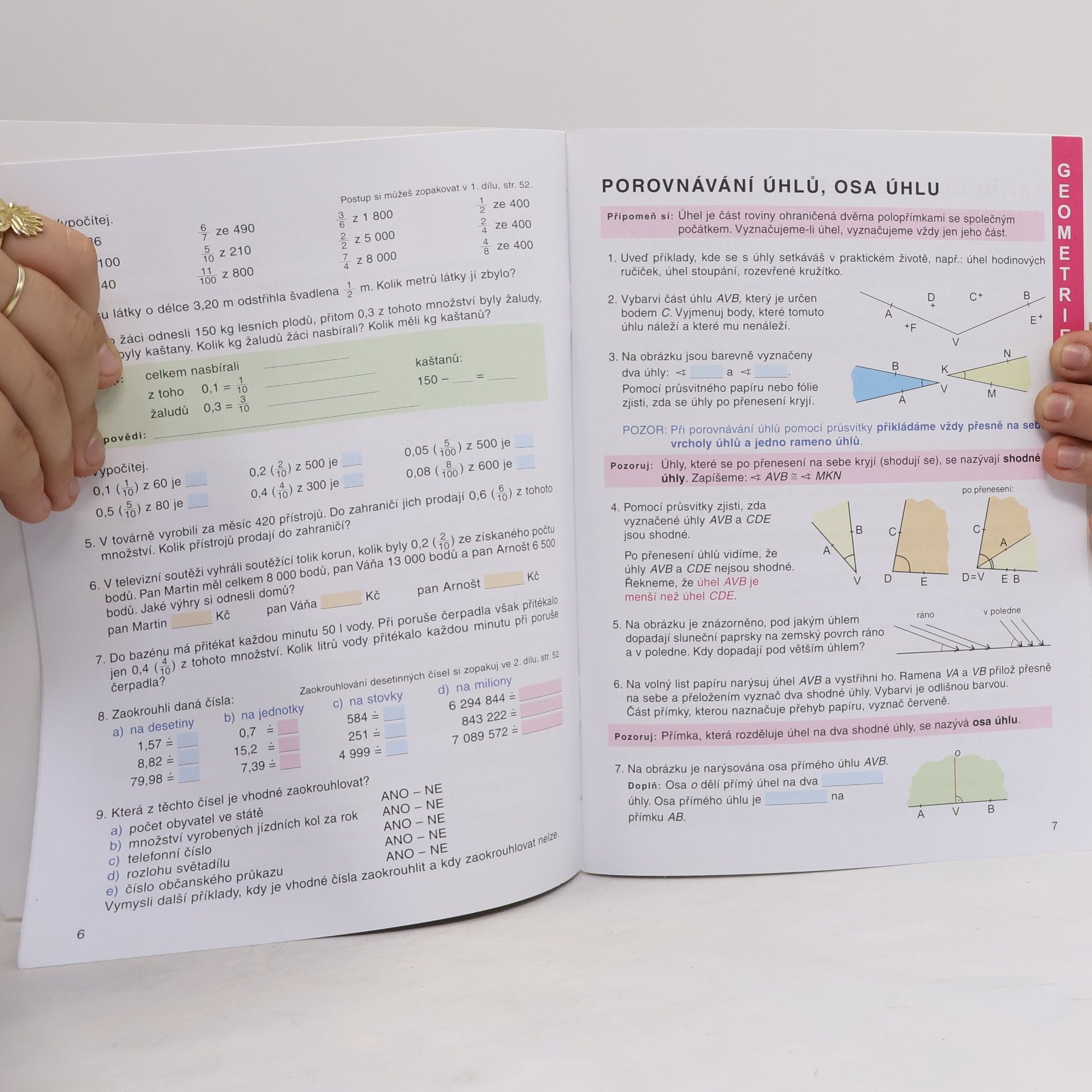 Jaroslava Justová Matematika pro 5. ročník základních škol (3. díl)