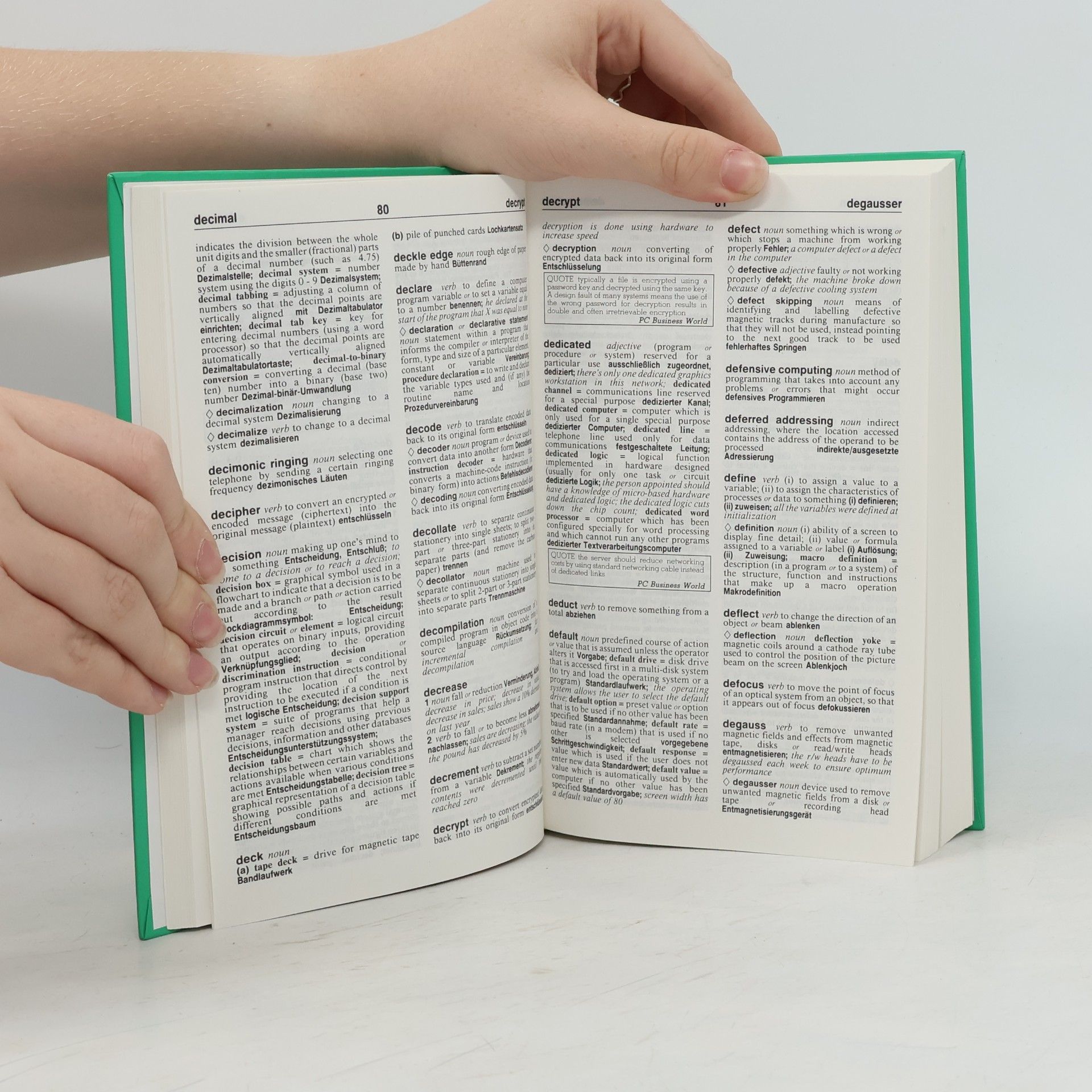S. M. H. Collin Pons Fachwörterbuch Datenverarbeitung